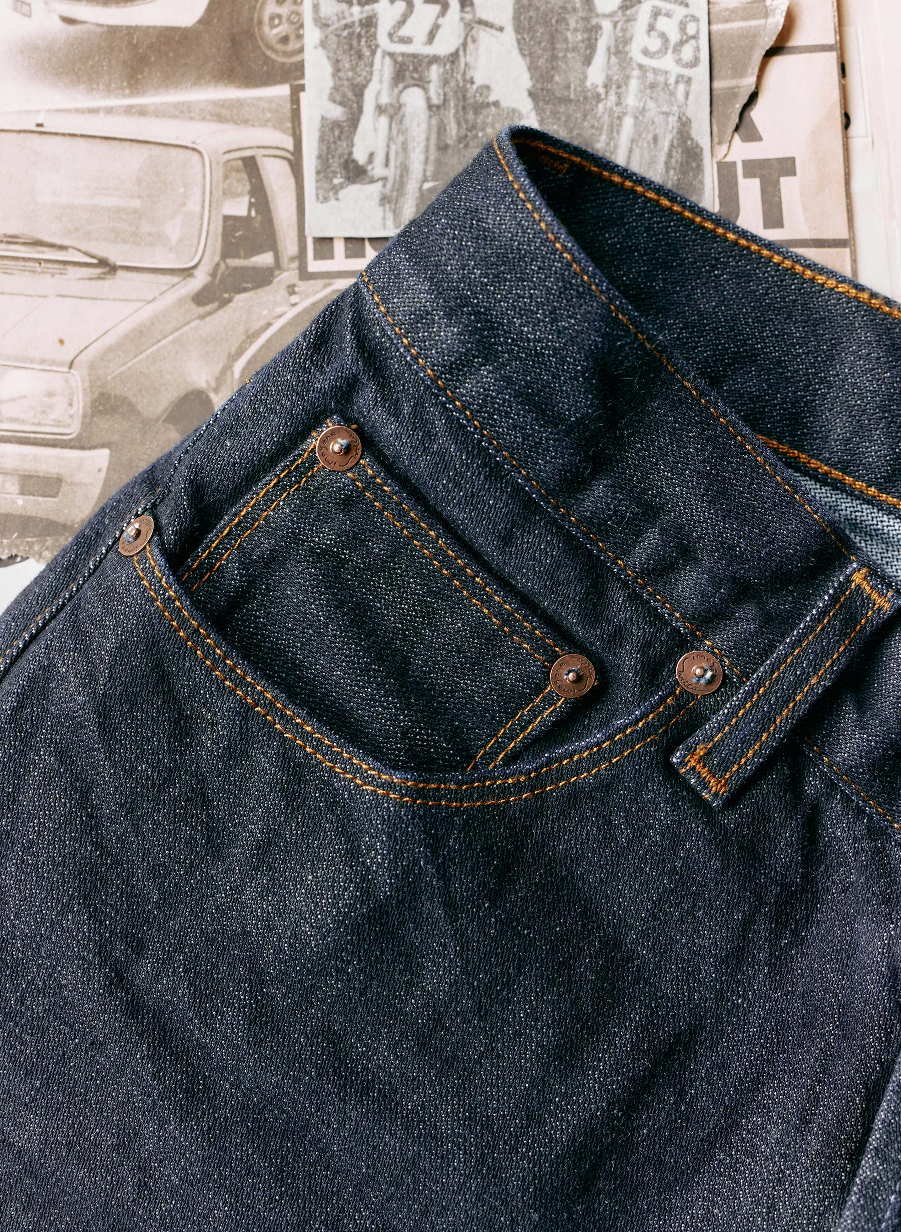 barton broken twill indigo rinse - Image 6