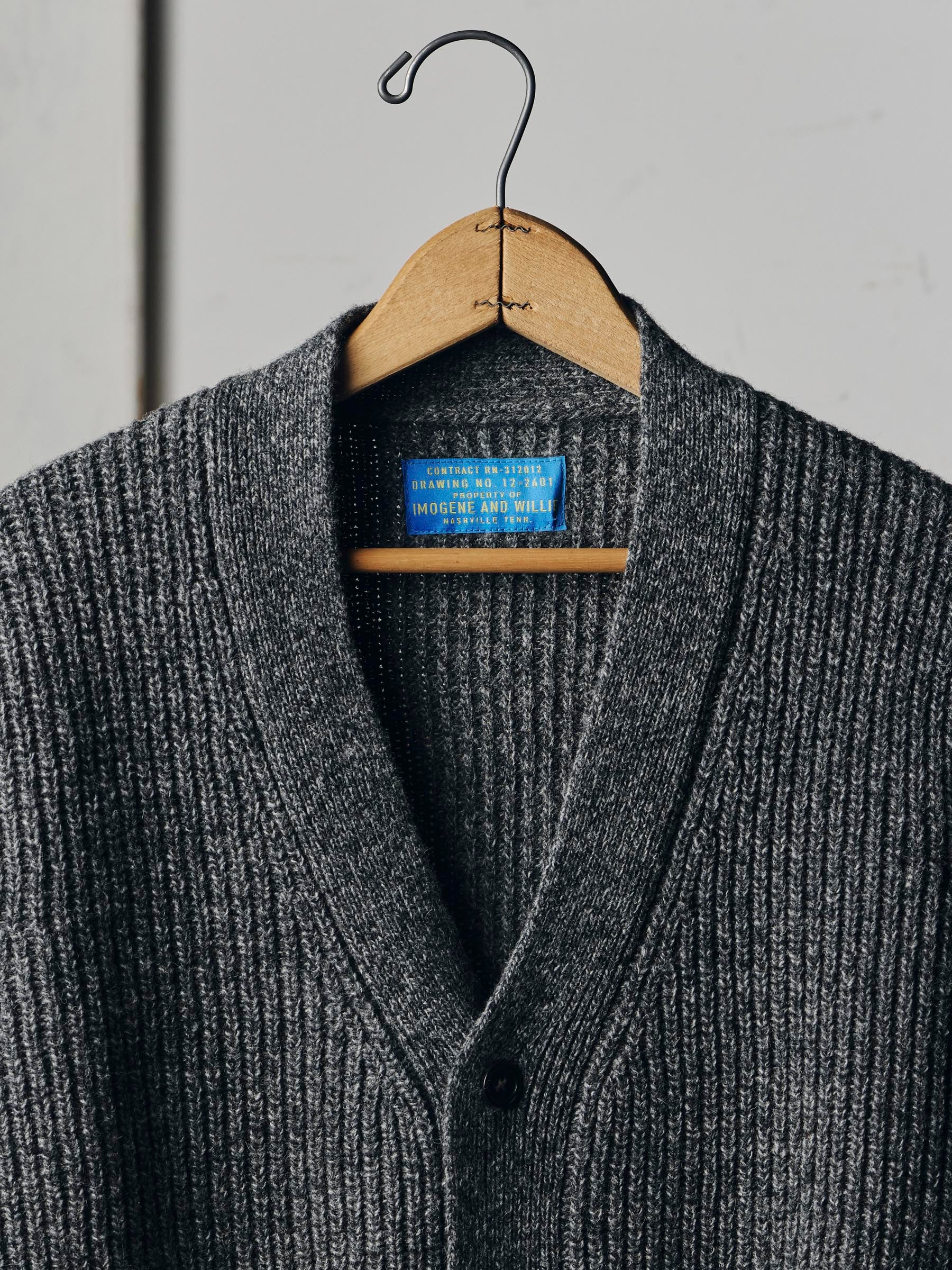 berkley cardigan marled grey - Image 2