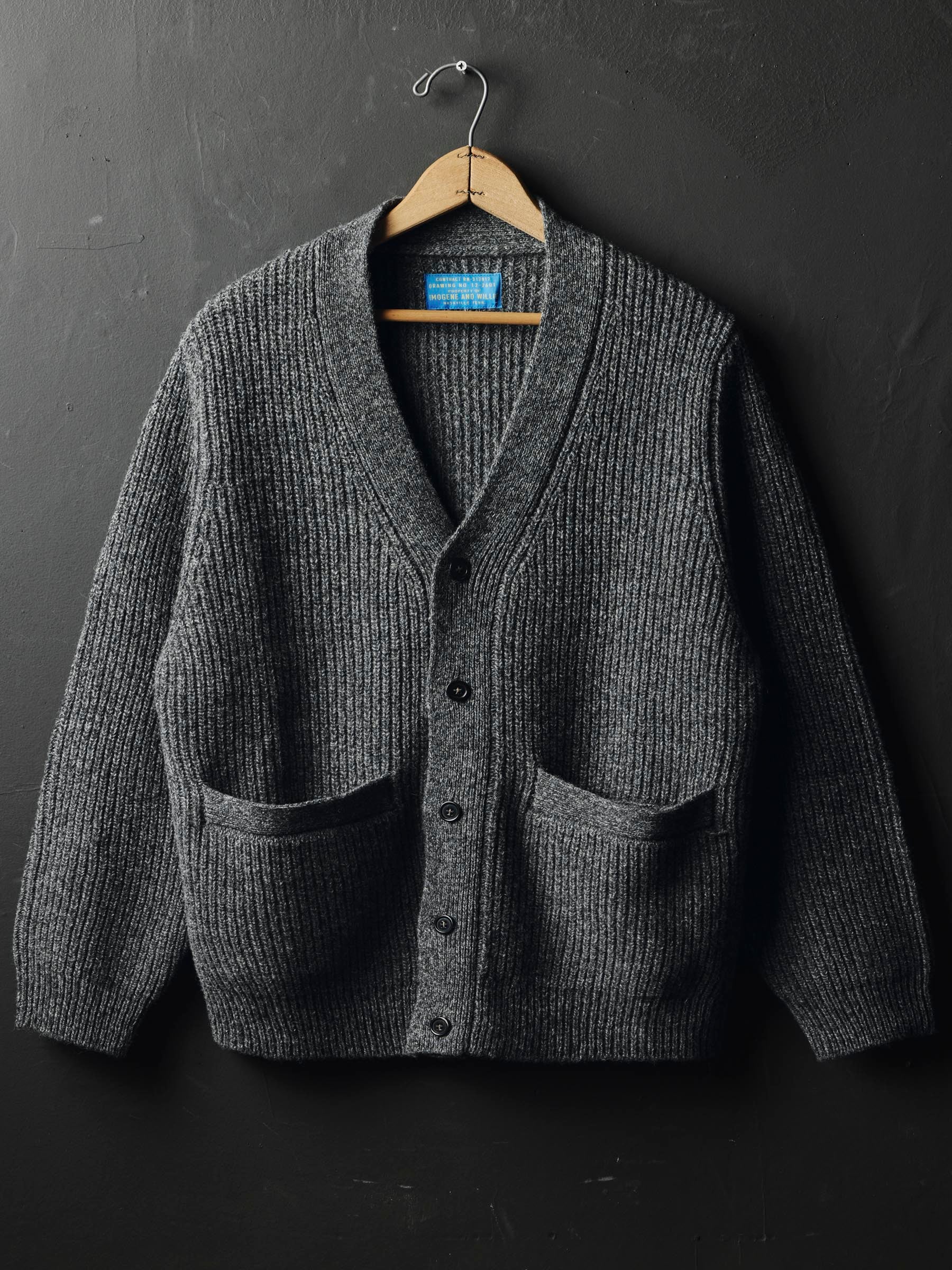 berkley cardigan marled grey - Image 3
