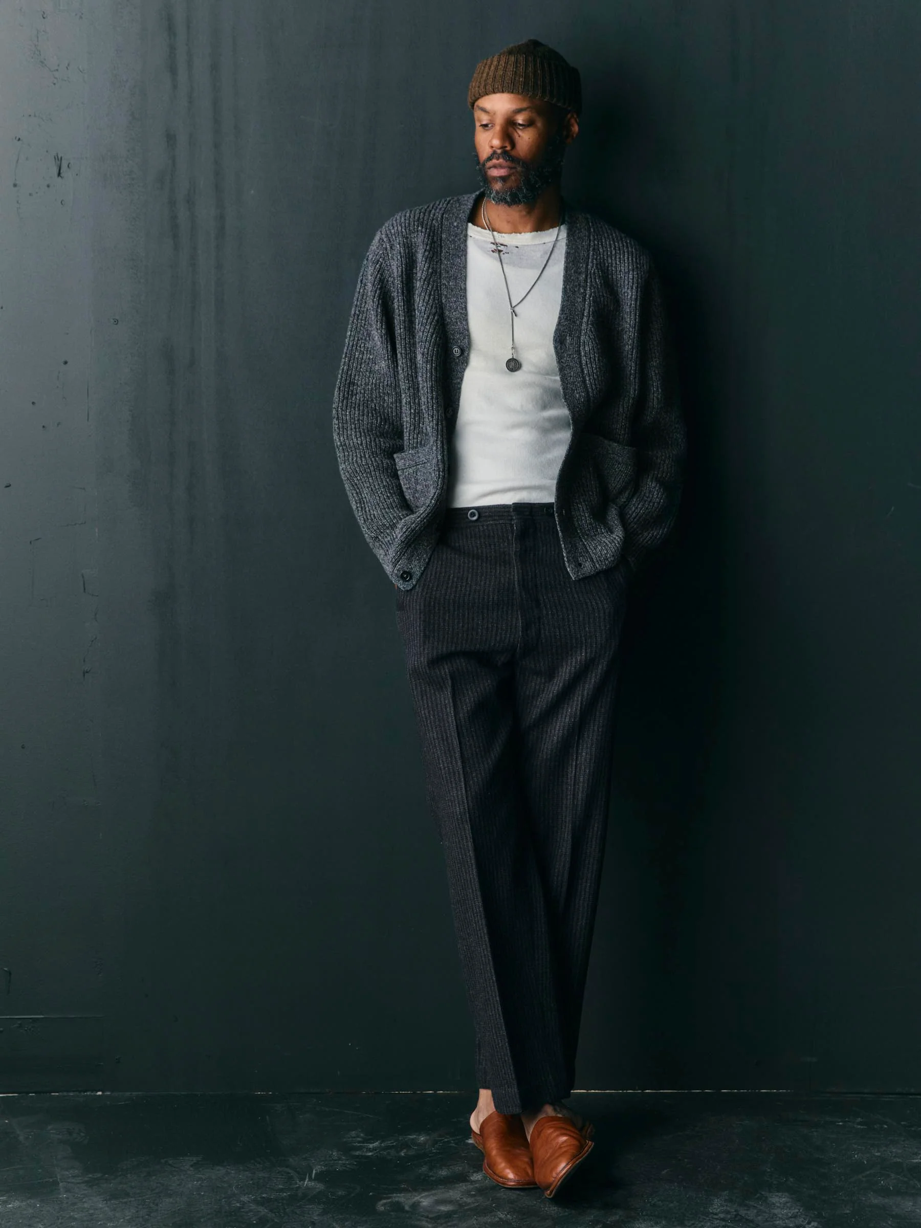 berkley cardigan marled grey - Image 4