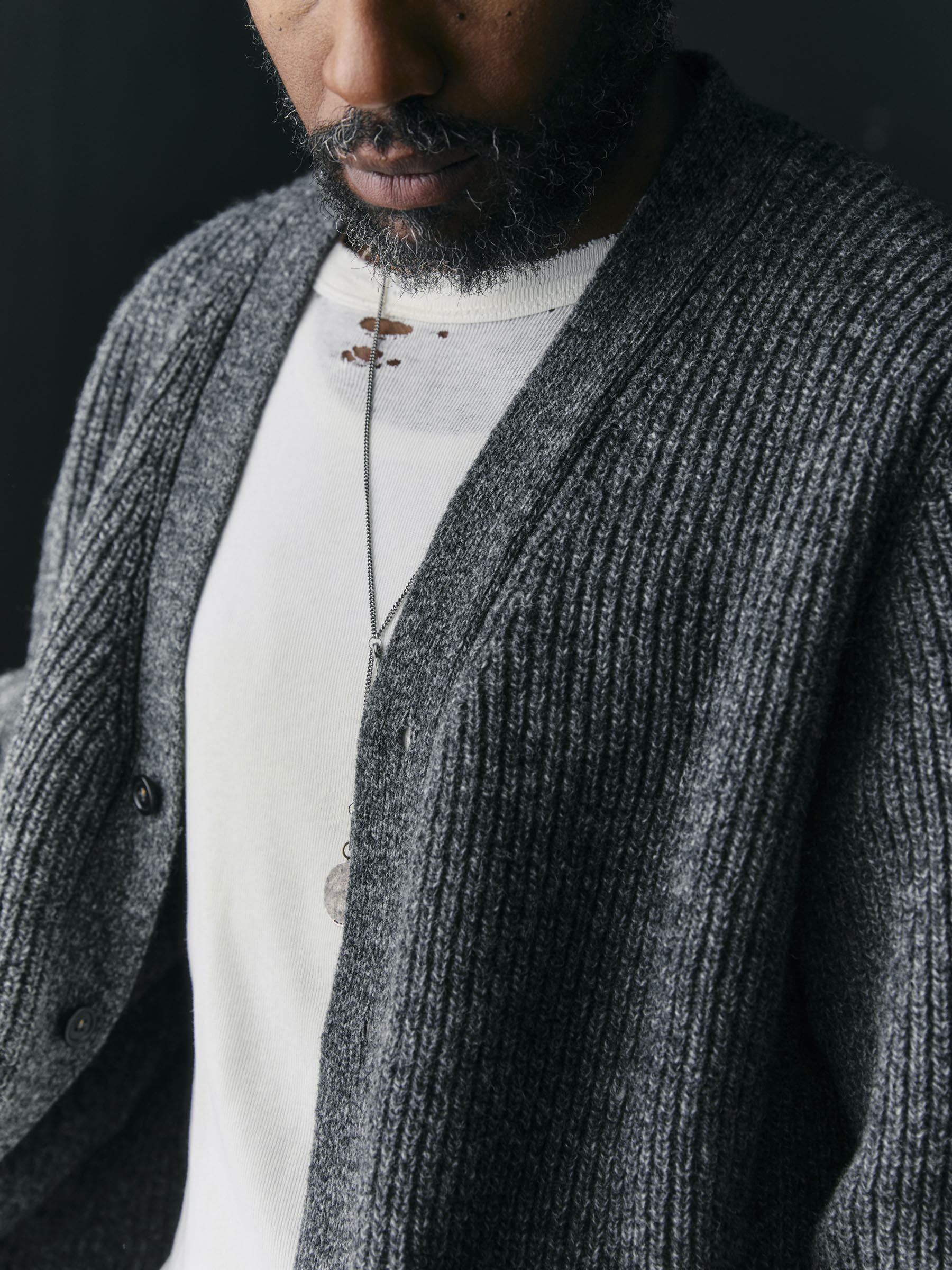 berkley cardigan marled grey - Image 6