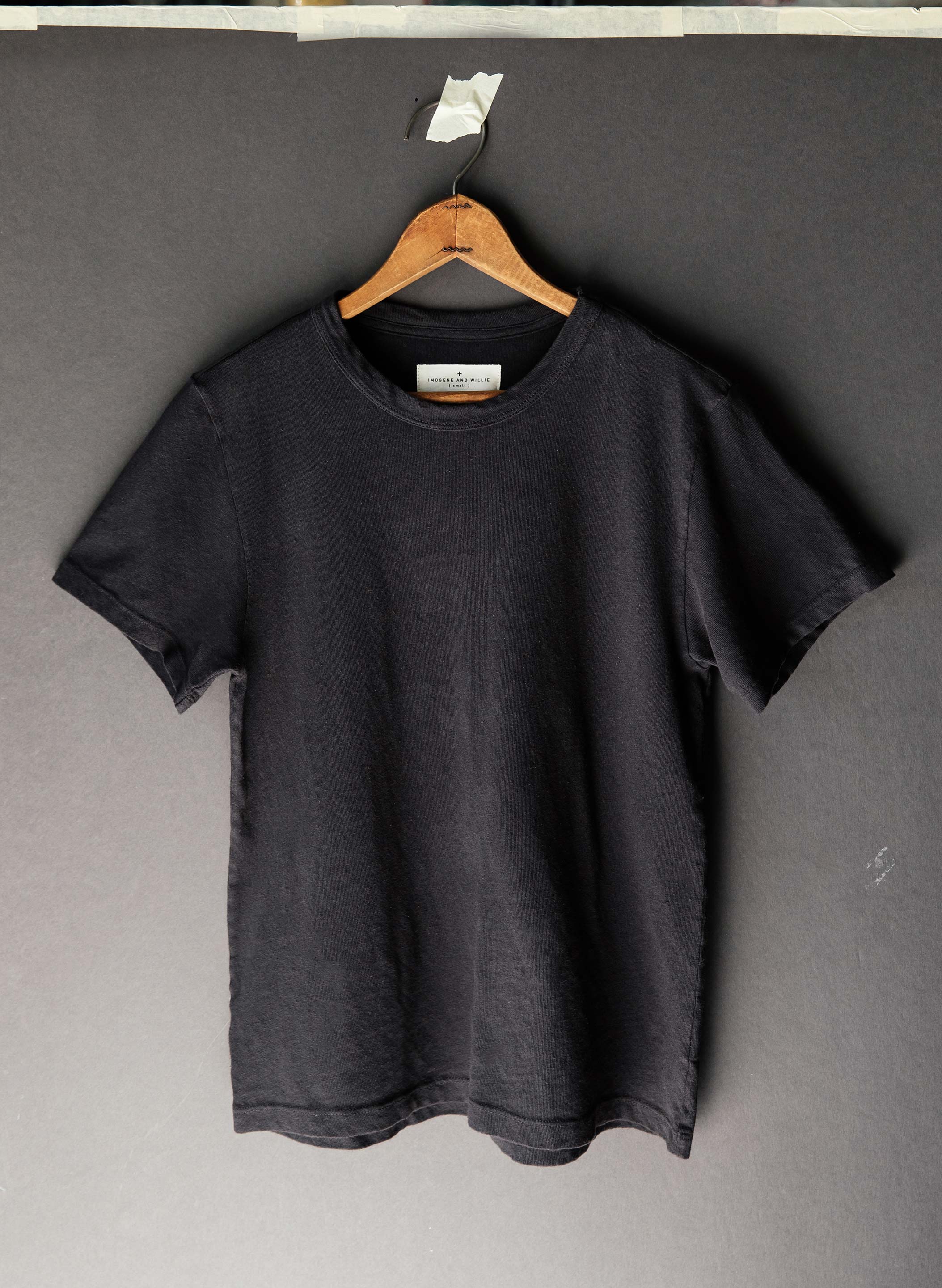 black knit midweight crew - Image 10