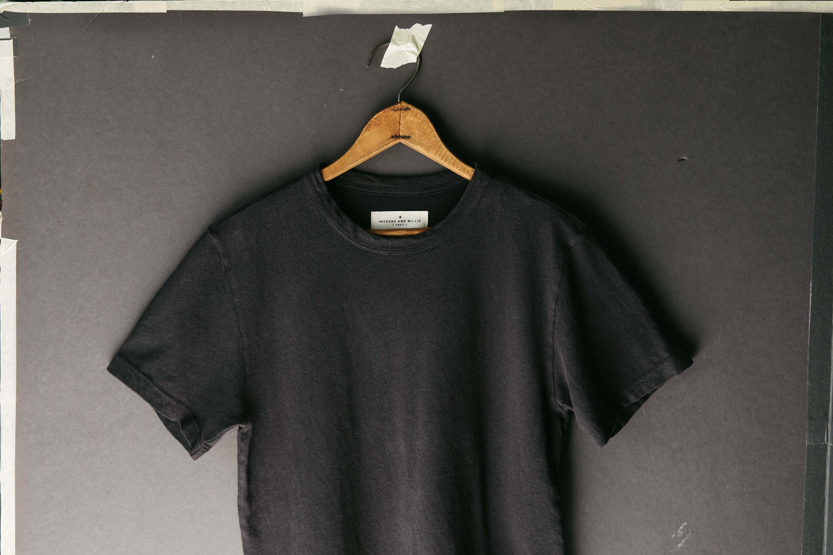 black knit midweight crew - Image 11