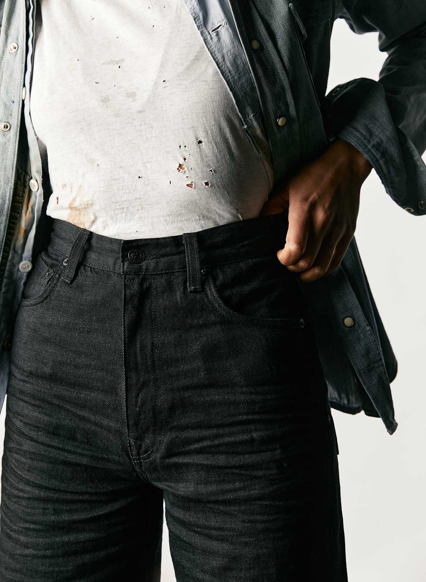 catherine black selvage rinse - Image 2