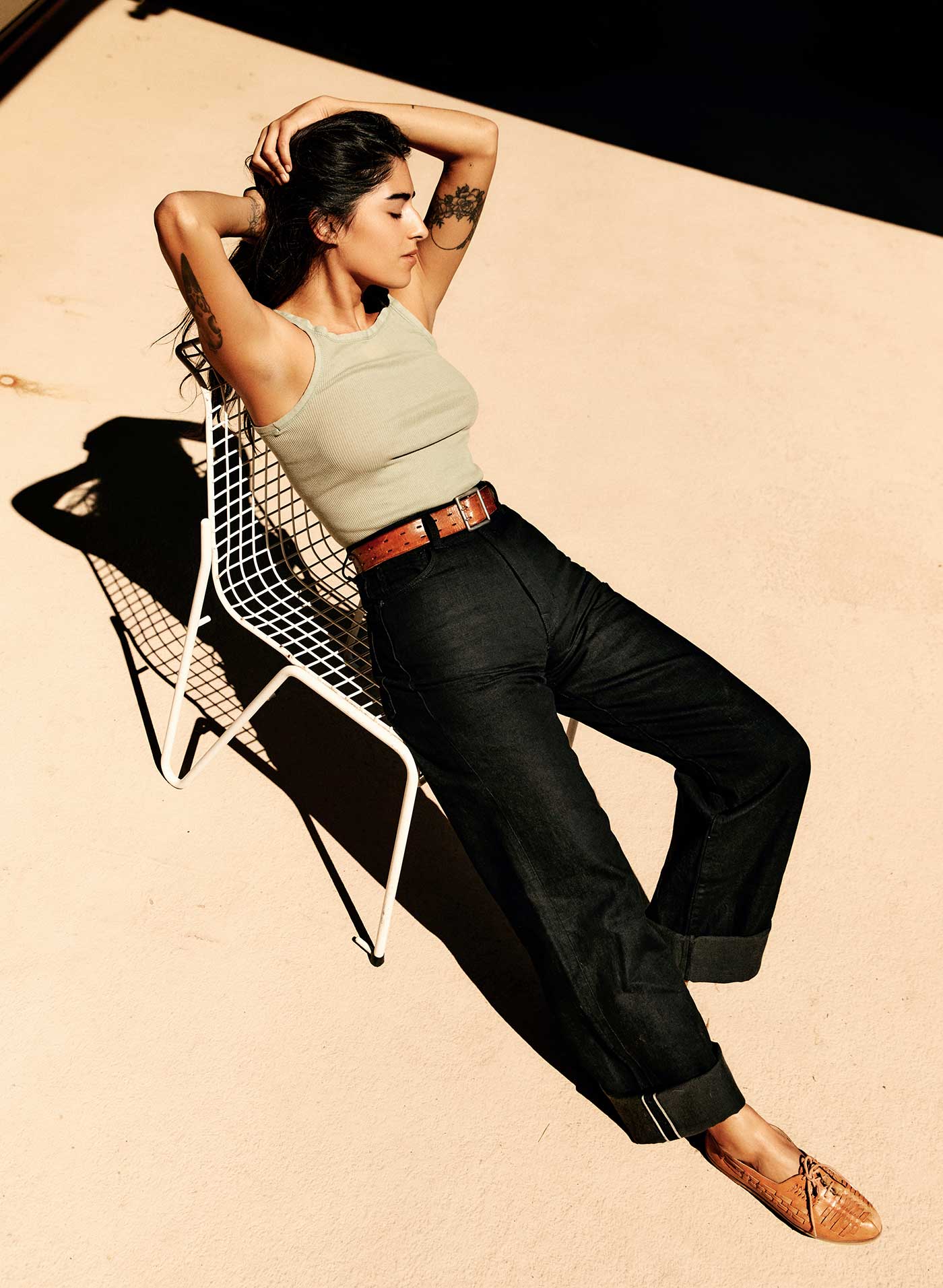 catherine black selvage rinse - Image 3