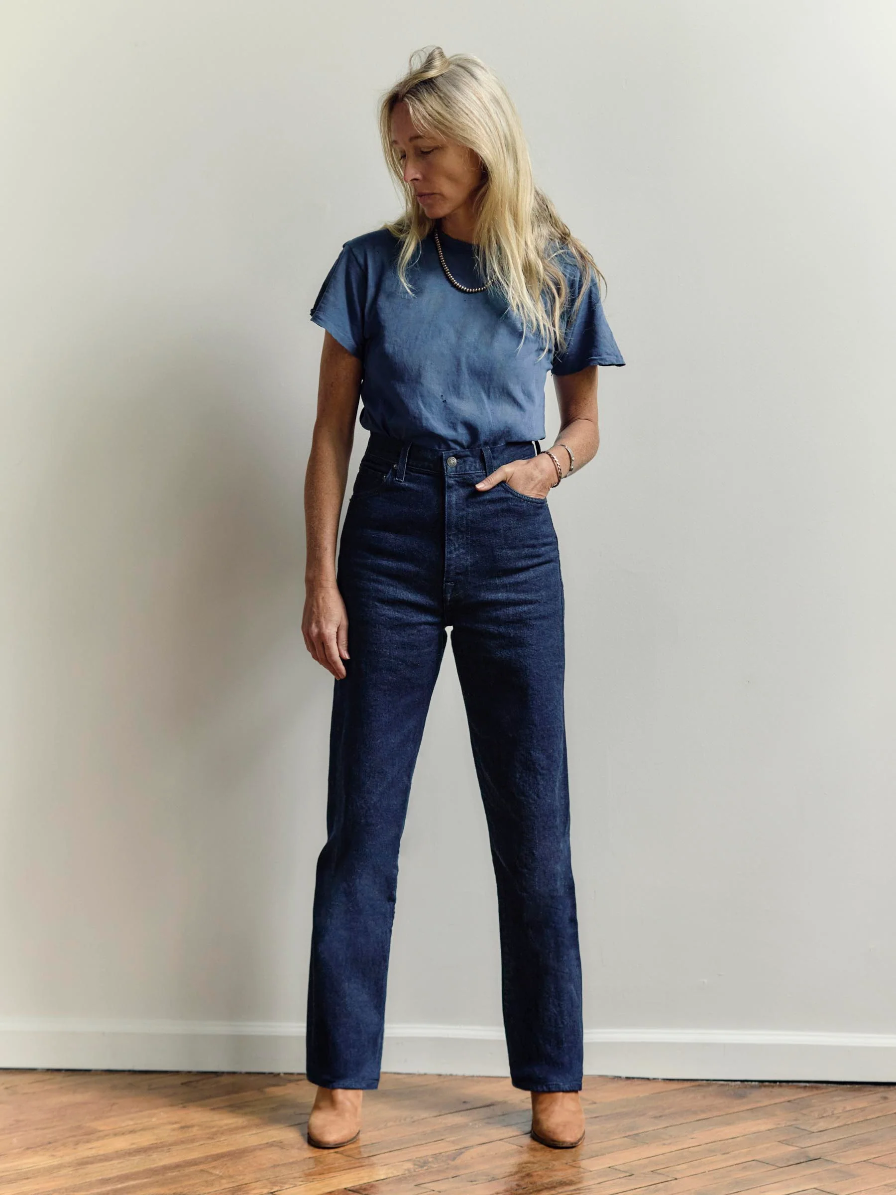 catherine slim indigo selvage rinse - Image 7