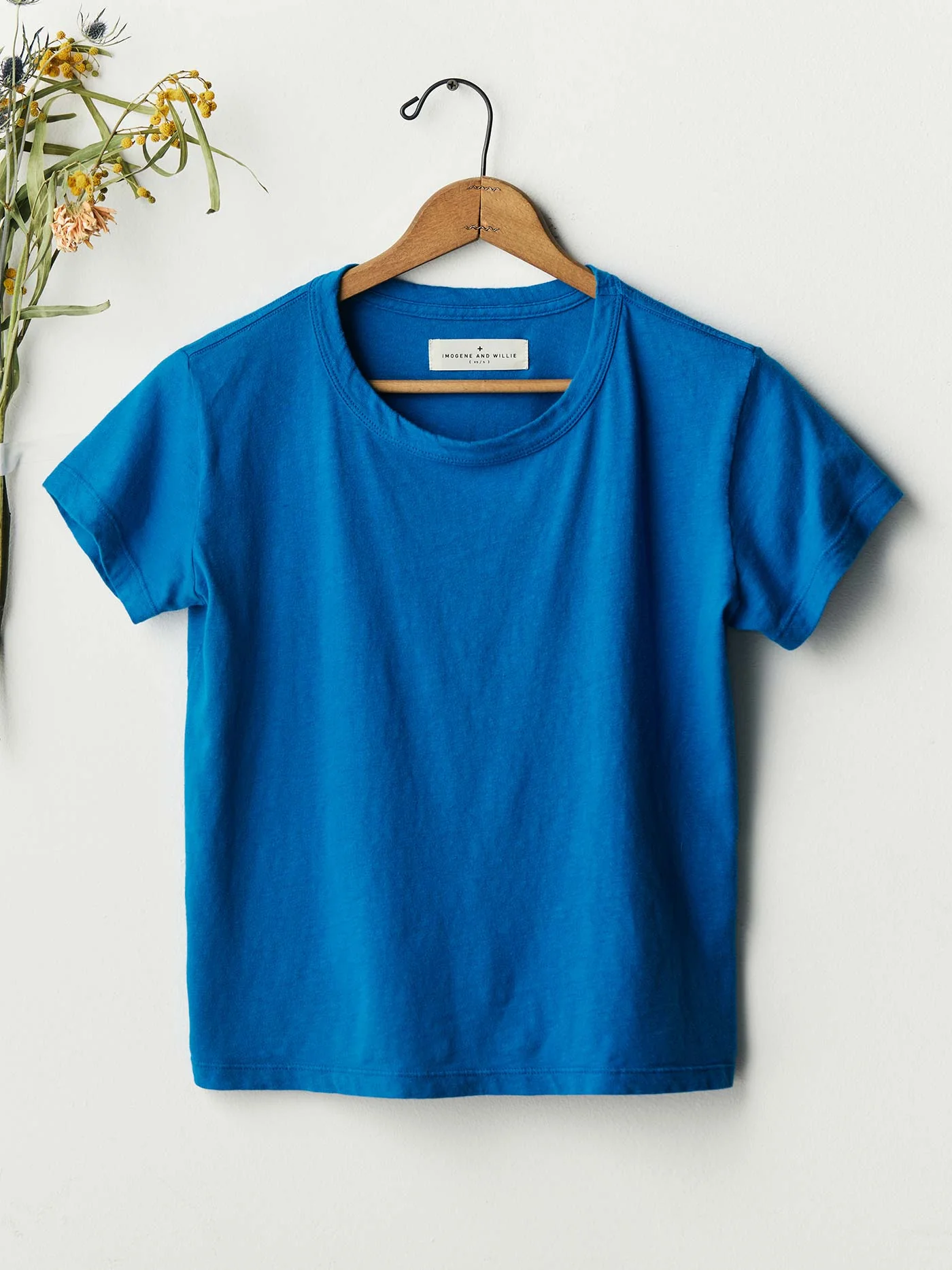the drop tee in cerulean - Image 4