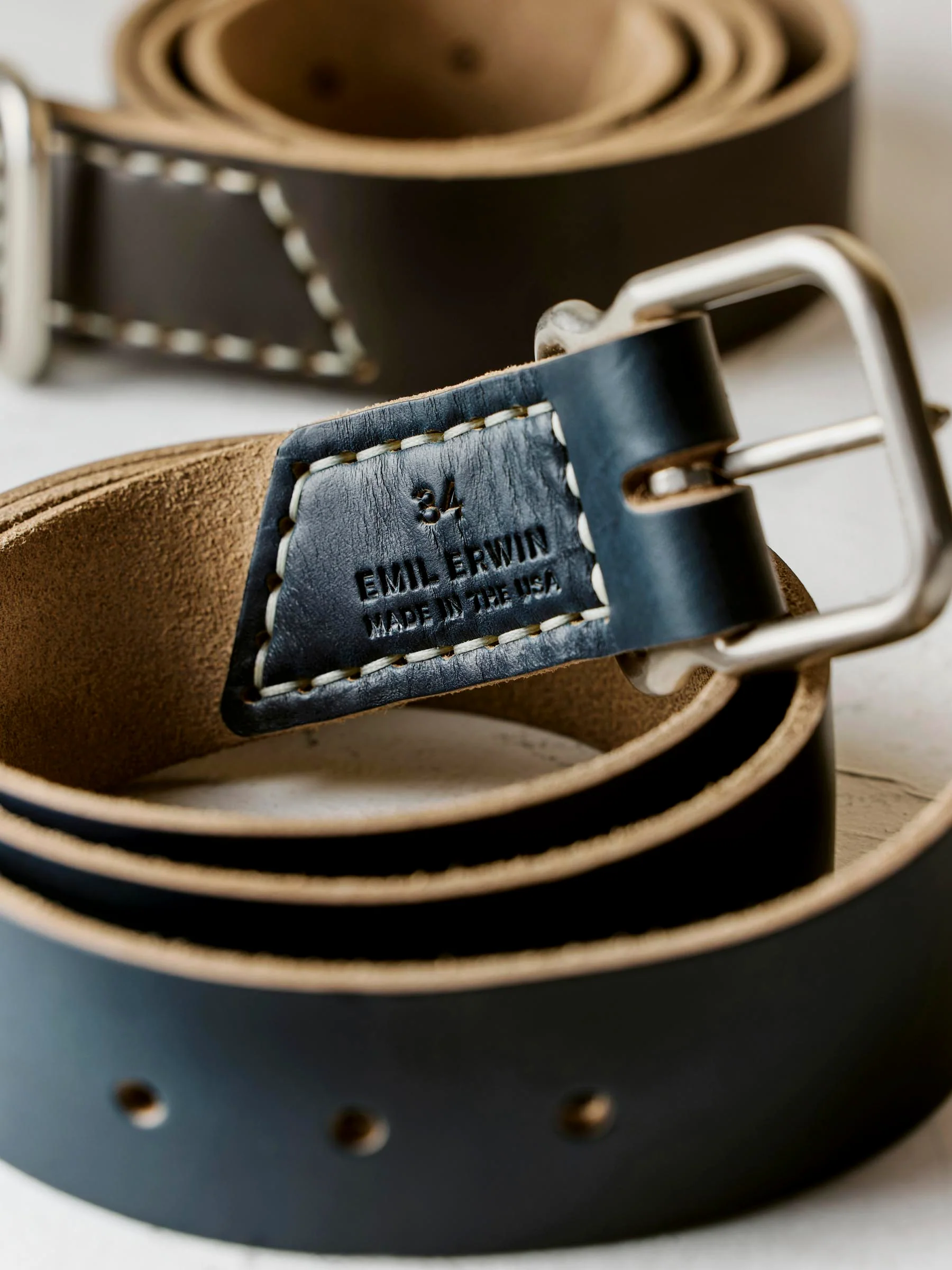 Emil Erwin Signature Belt Blue - Image 8