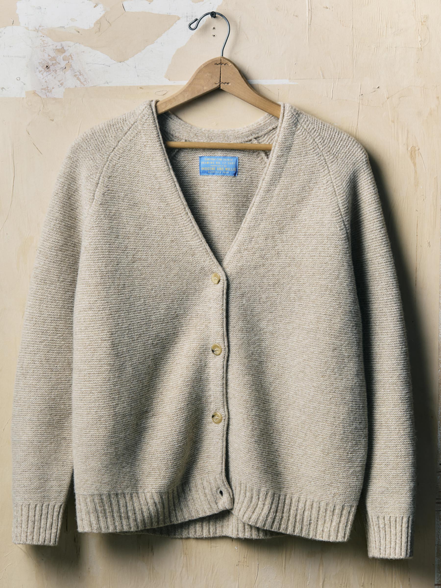 evie cardigan in natural - Image 4