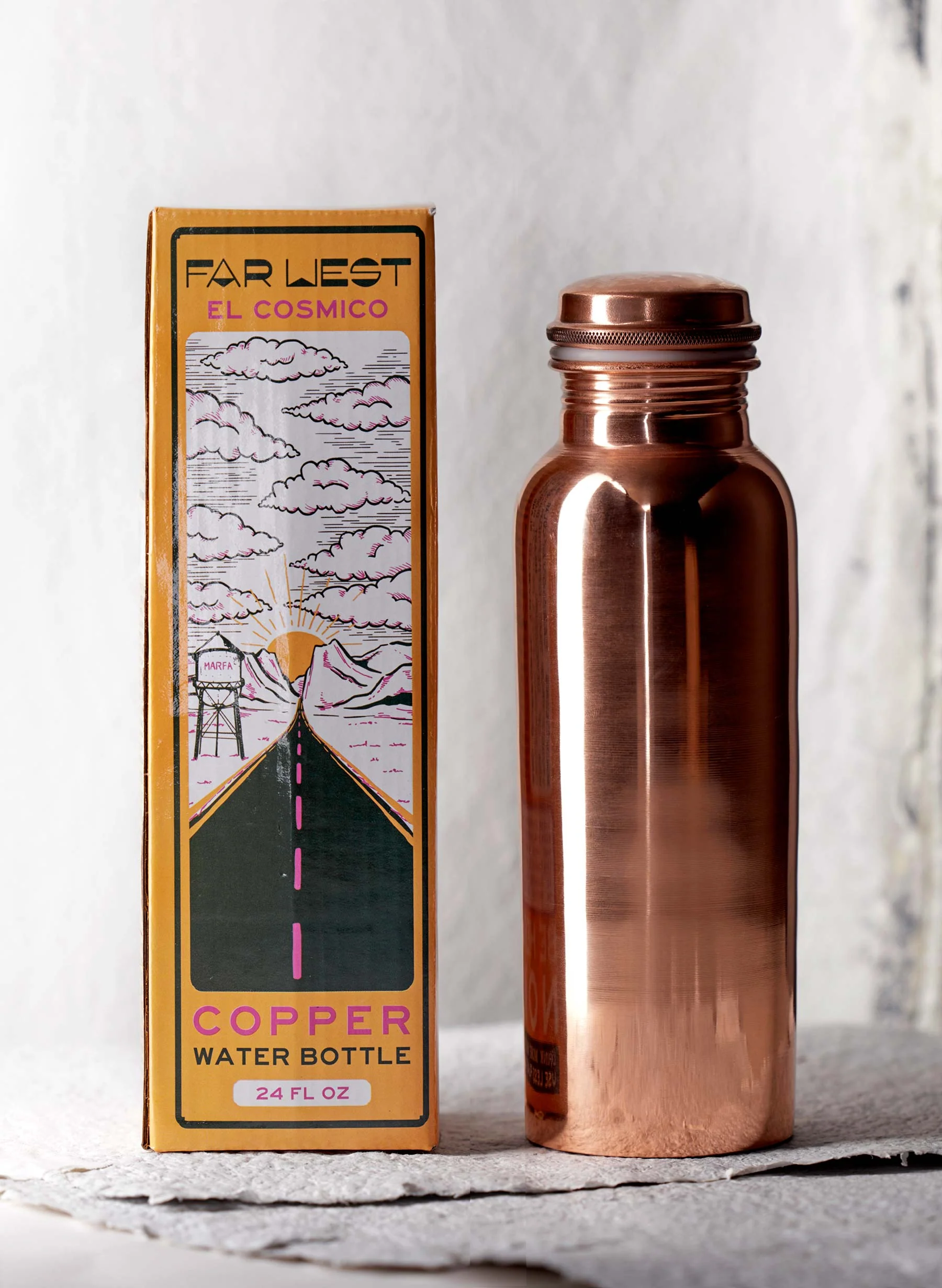 far west el cosmico copper water bottle - Image 3
