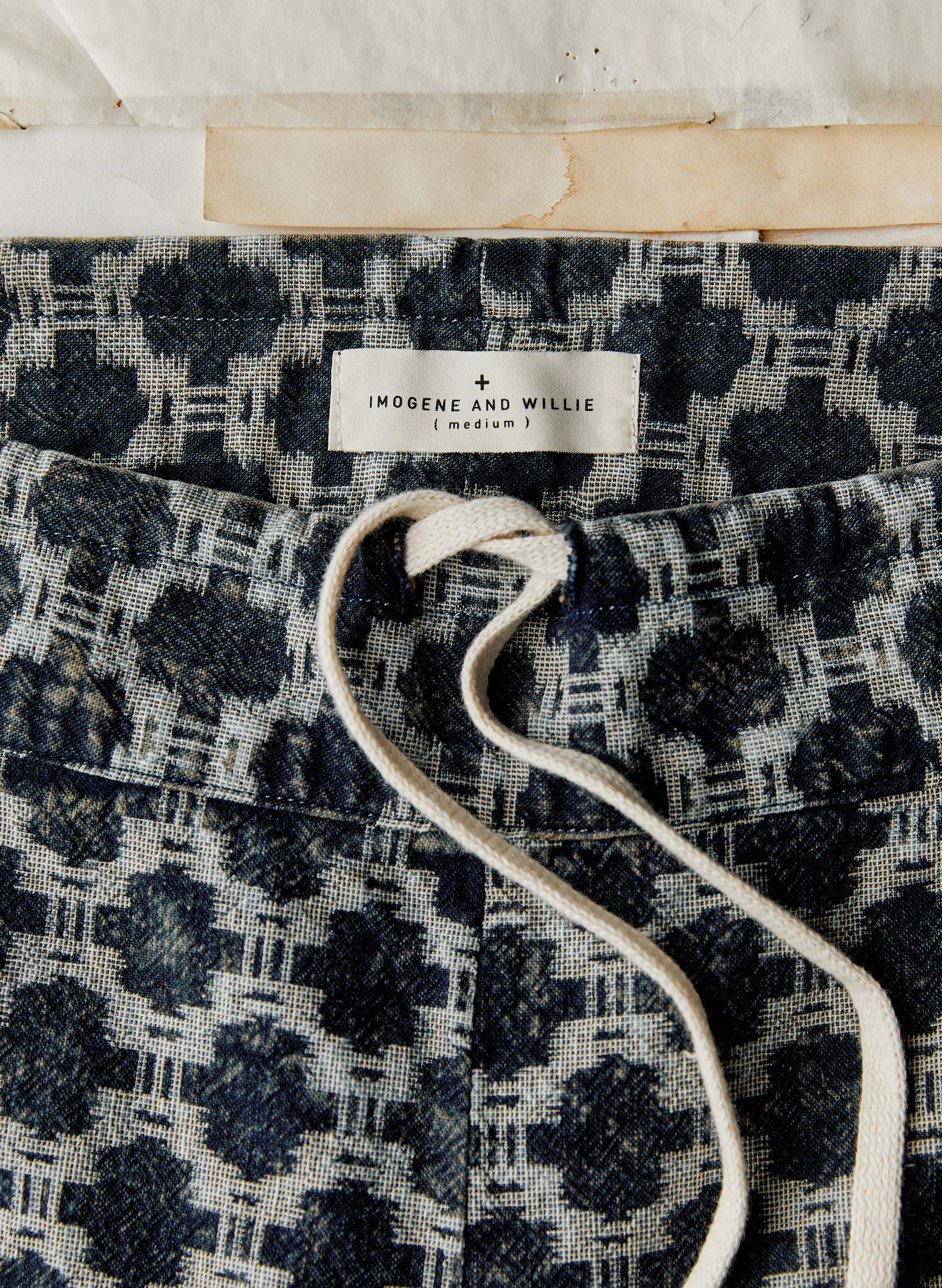 fethiye in indigo kiji print - Image 7