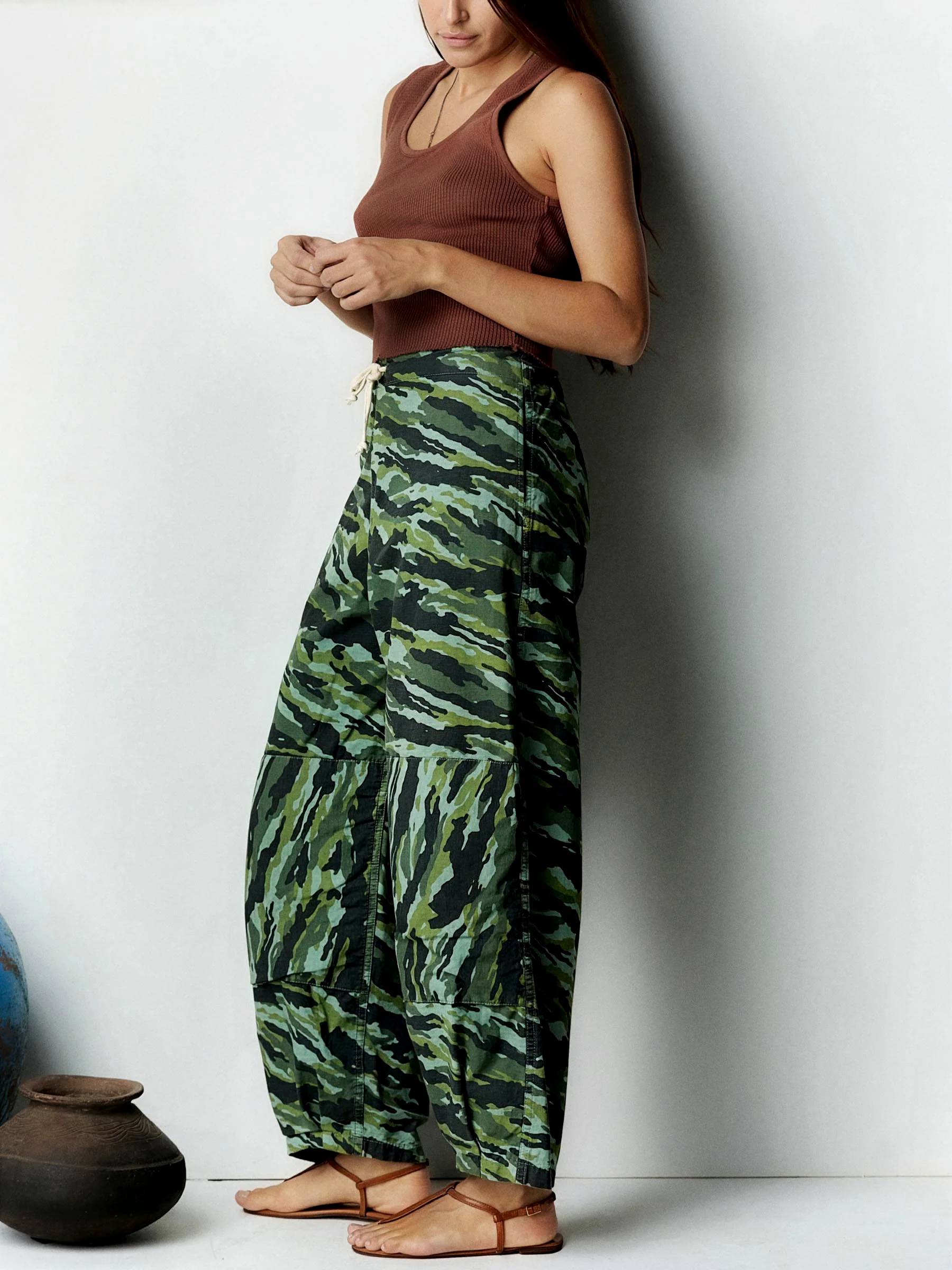 flight pant in brushstroke camo - Image 4