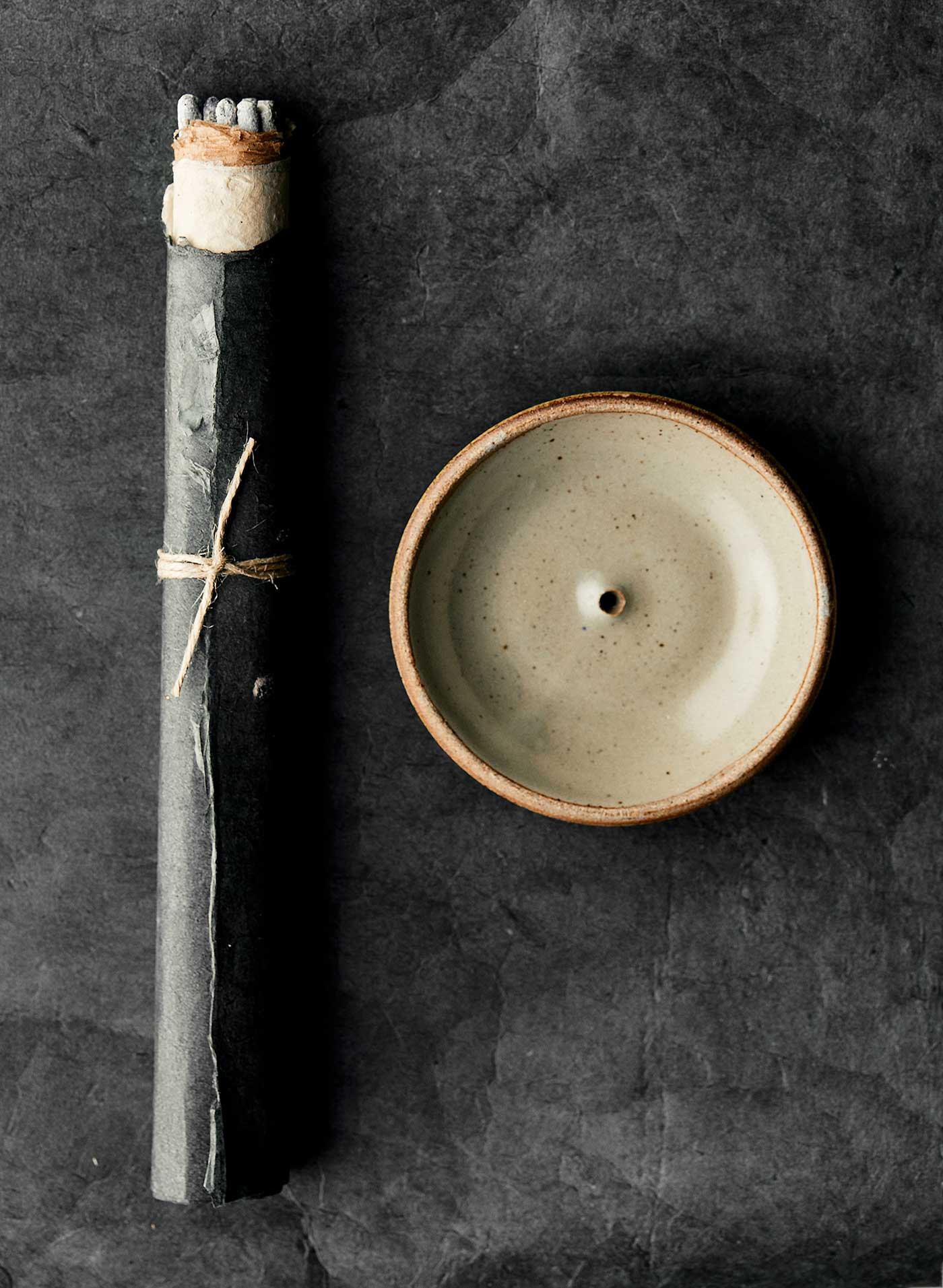 hand-thrown incense holder - Image 3