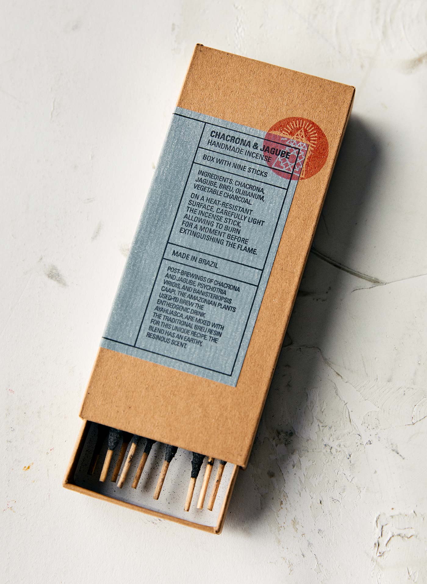 handmade chacrona & jagube incense - Image 3