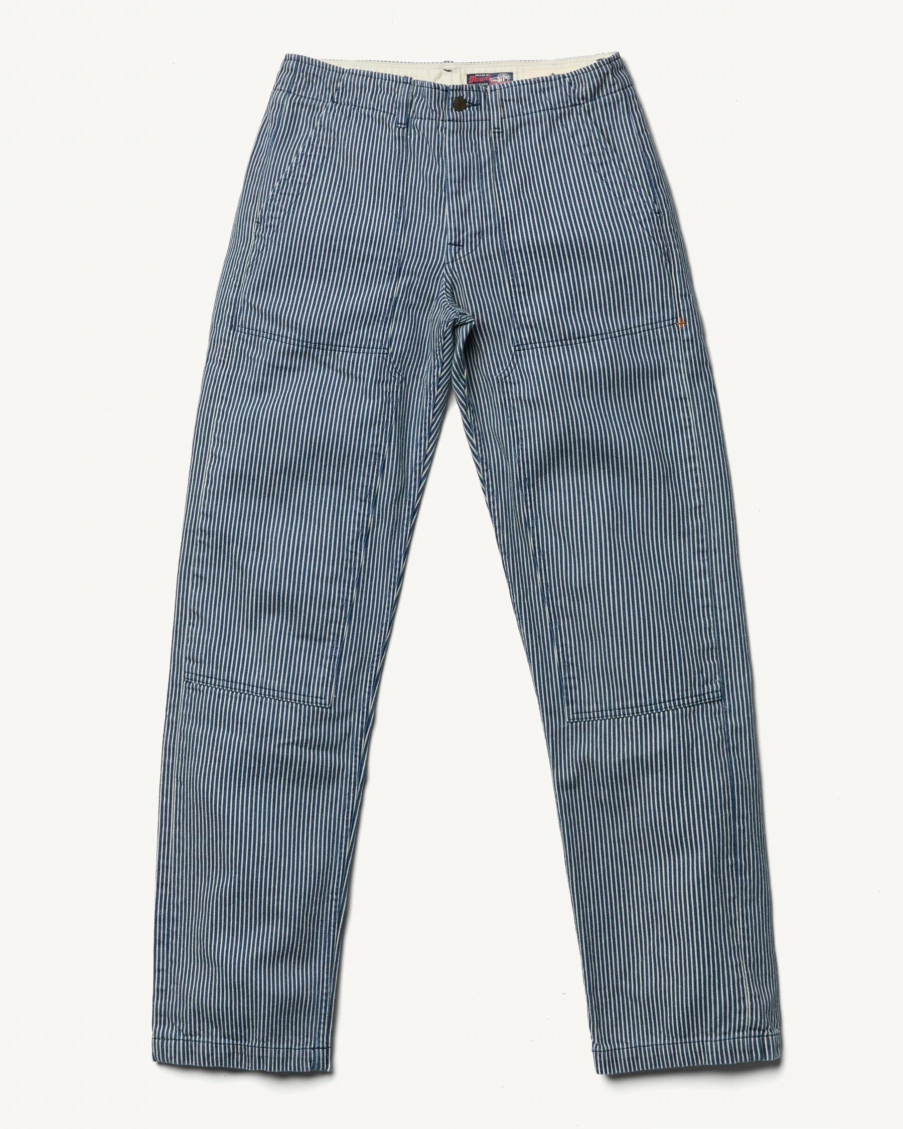 hencye workpant in hickory stripe - Image 11