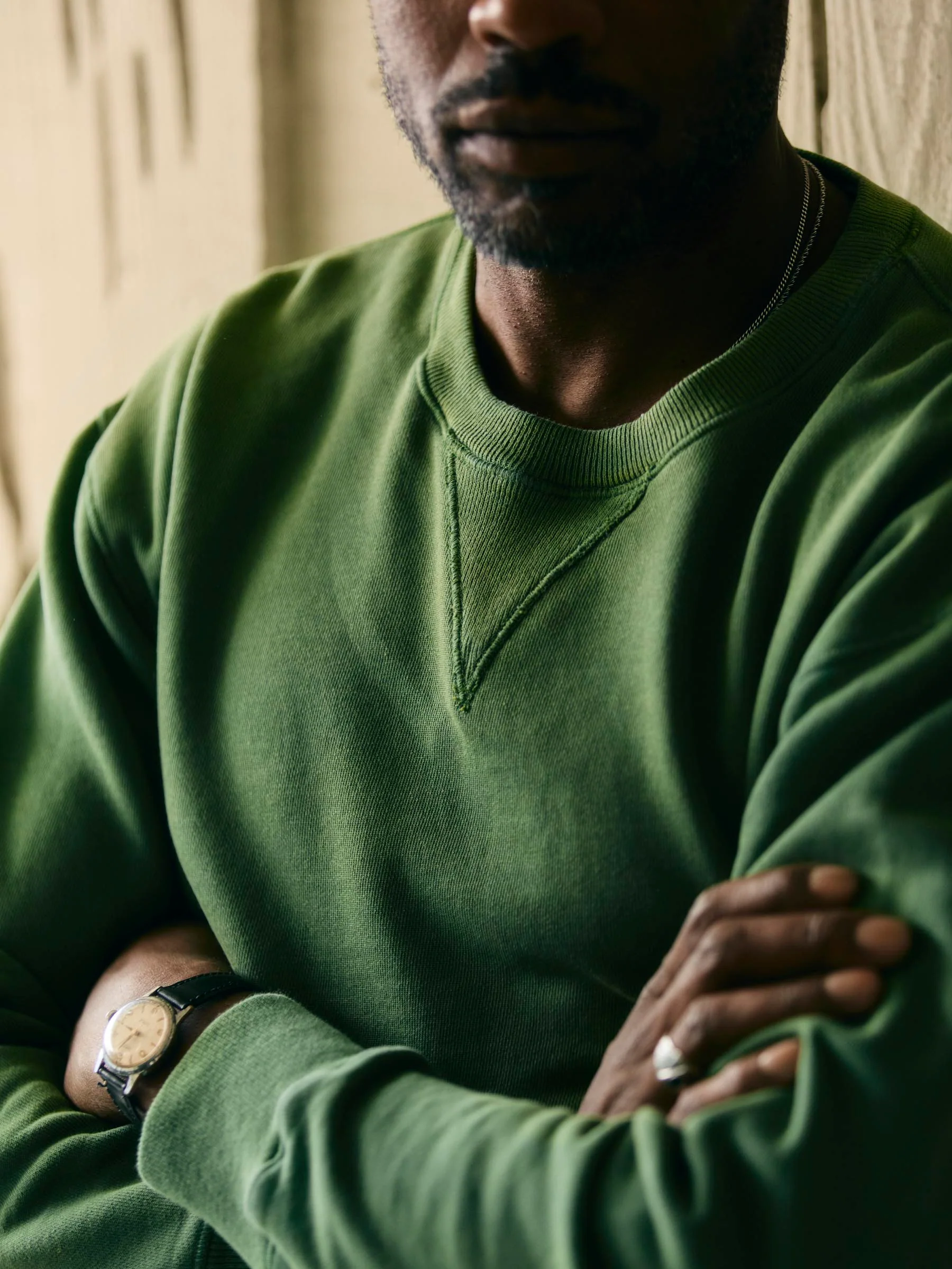 hilts sweatshirt sunfaded  green - Image 5