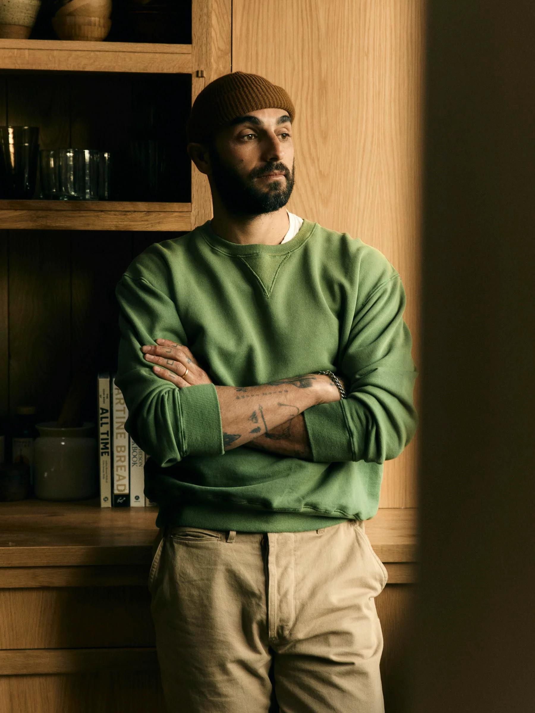 hilts sweatshirt sunfaded  green - Image 9