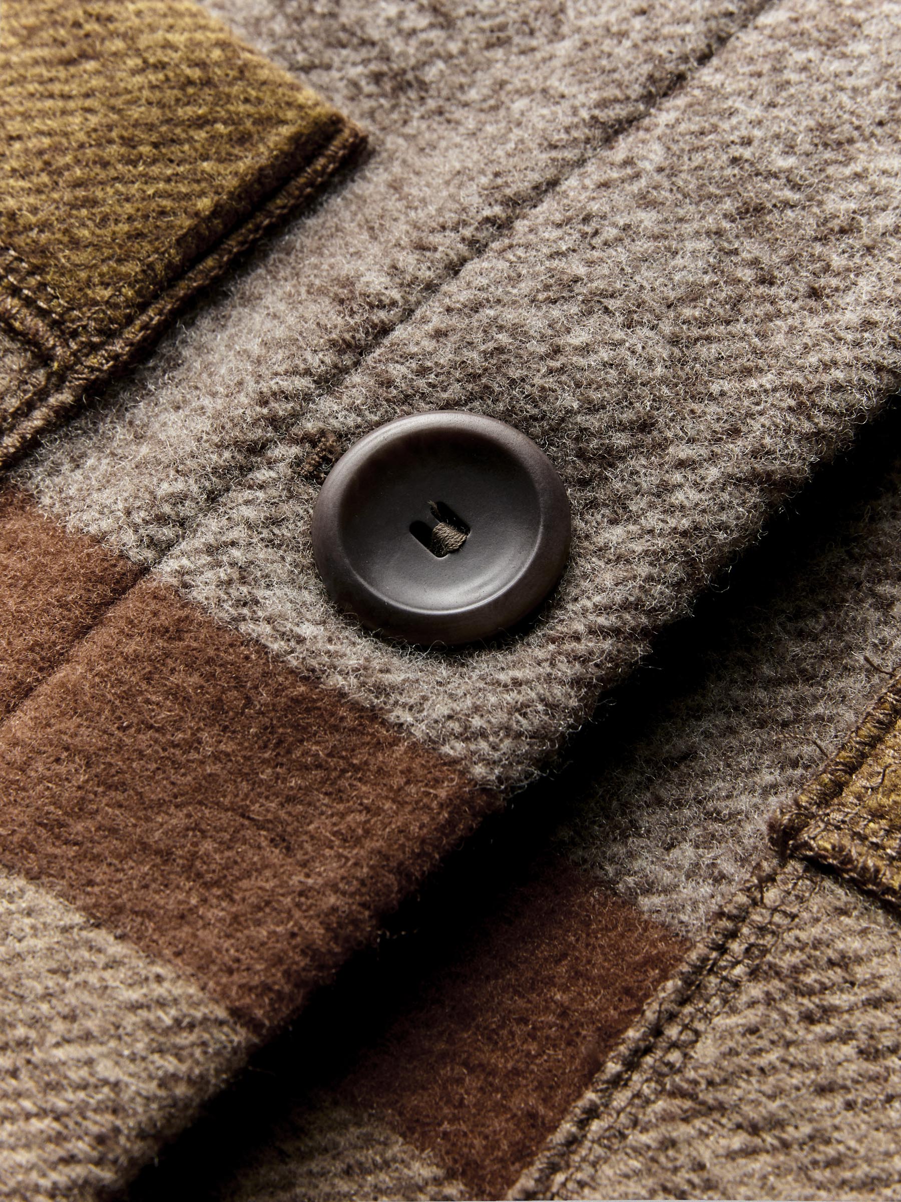 i+w x american woolen blanket coat 02 - Image 2