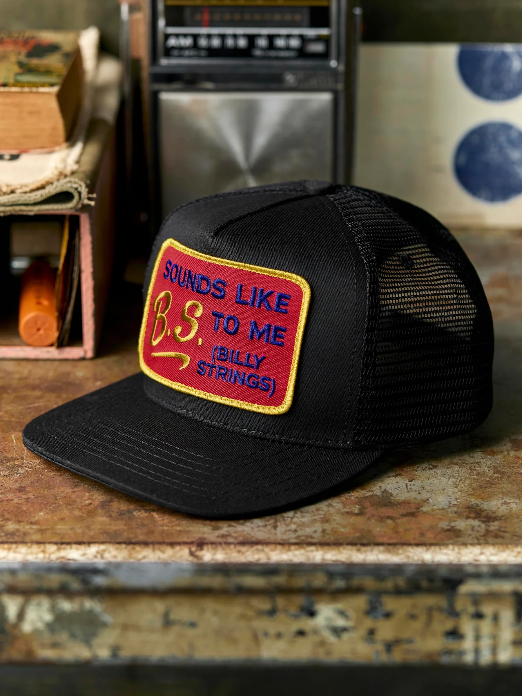 i+w x billy strings "b.s." trucker - Image 4