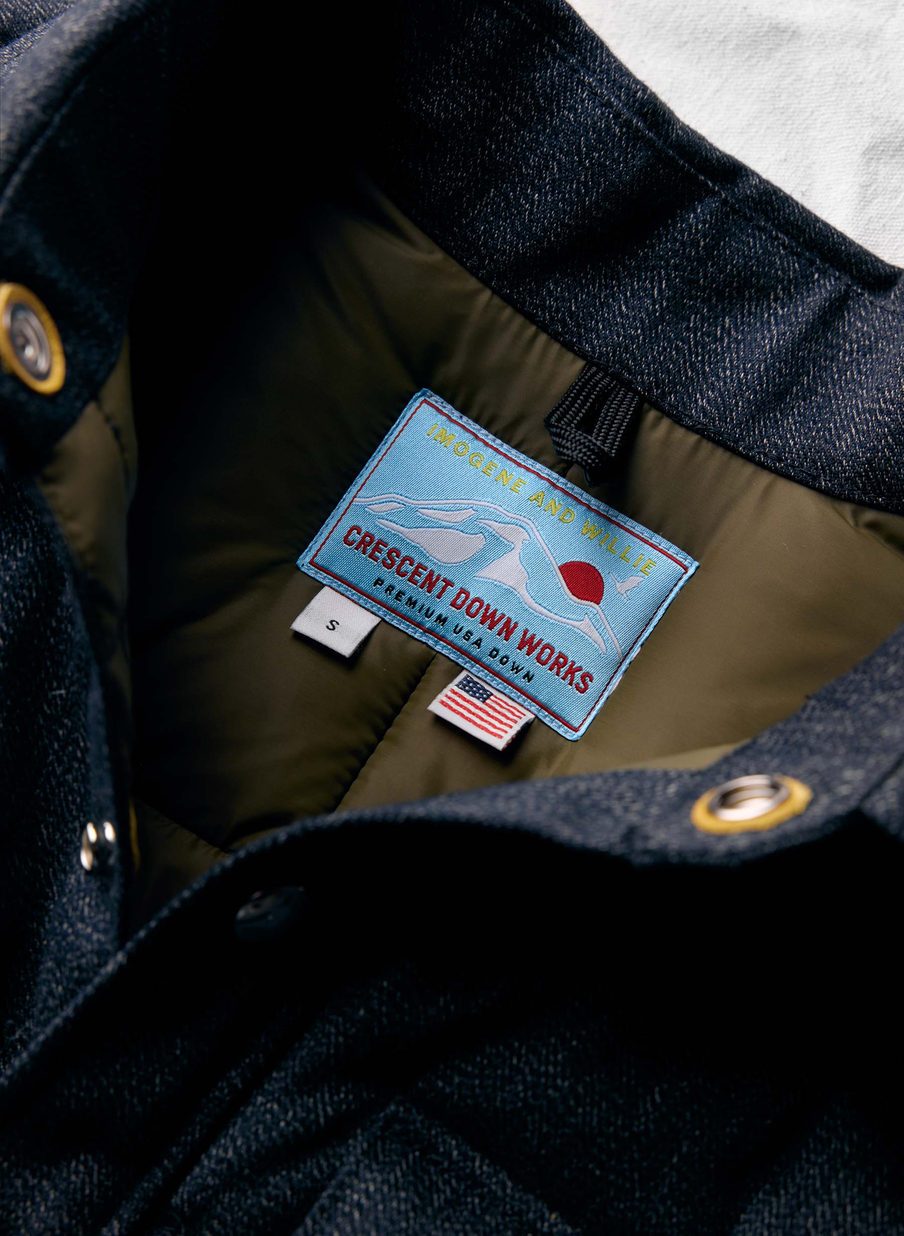 i+w x crescent down works quilted jaspe jacket - Image 10