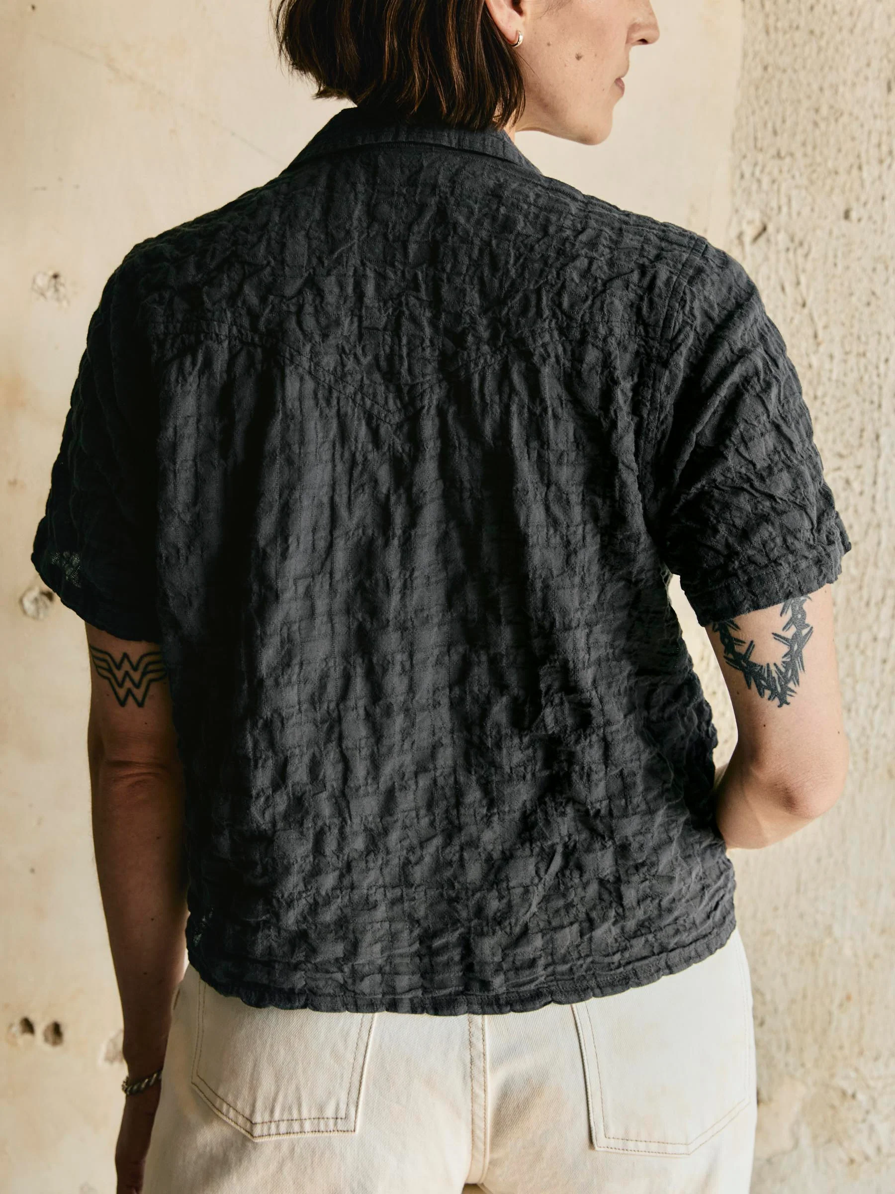 i+w x richter goods dobby woven pearl snap - Image 7