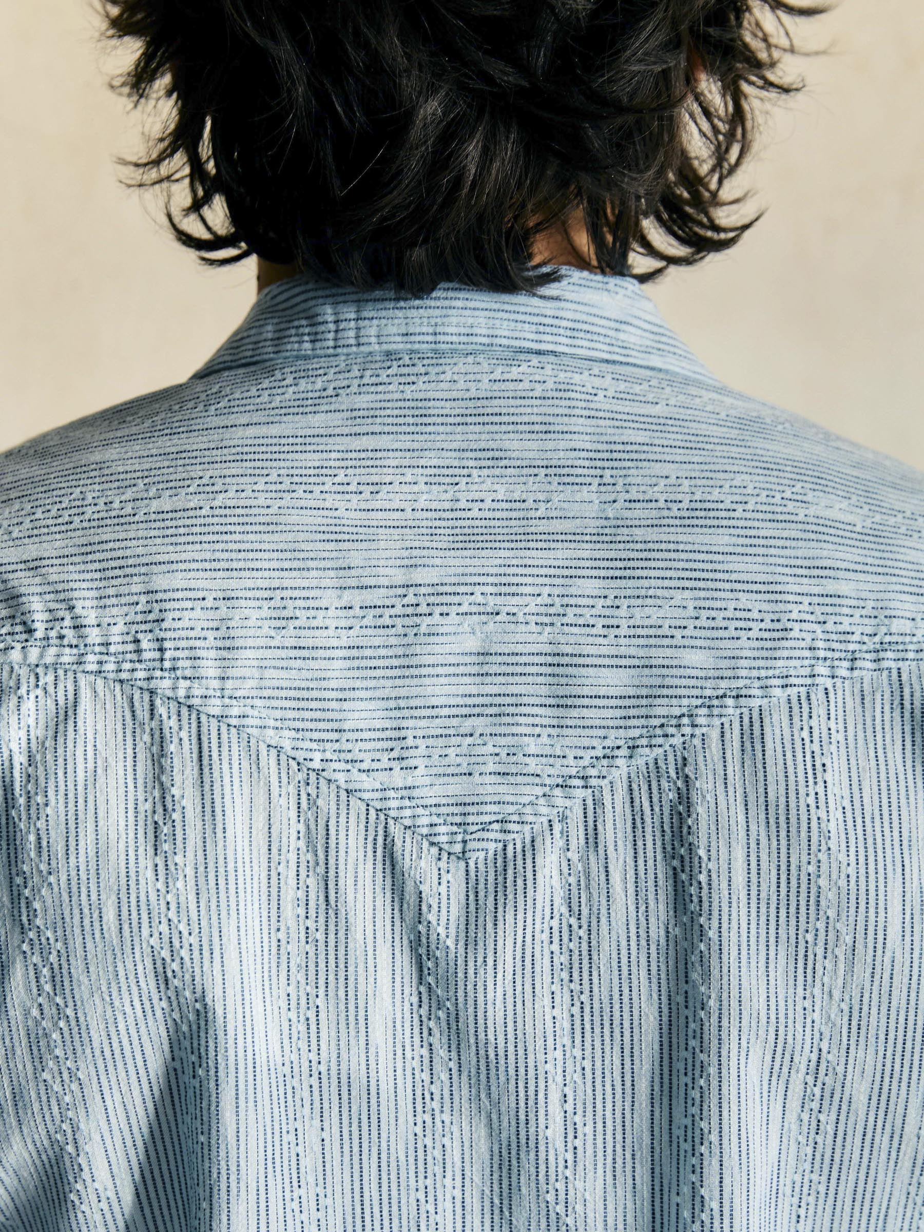 i+w x richter goods hanten weave pearl snap - Image 6