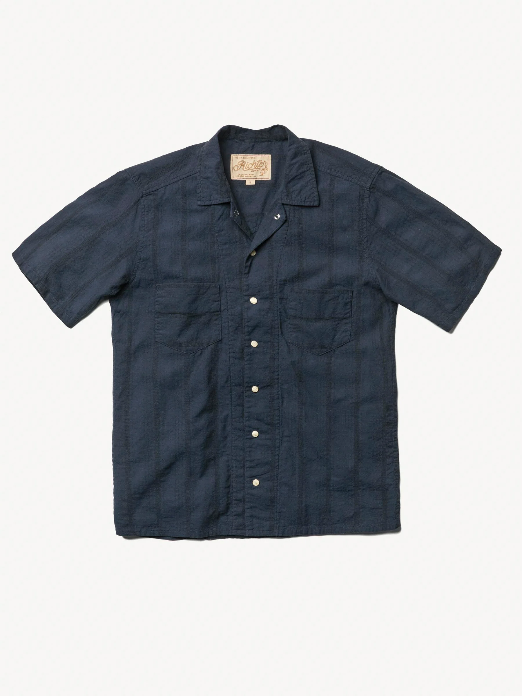 i+w x richter goods tonal striped pearl snap - Image 9