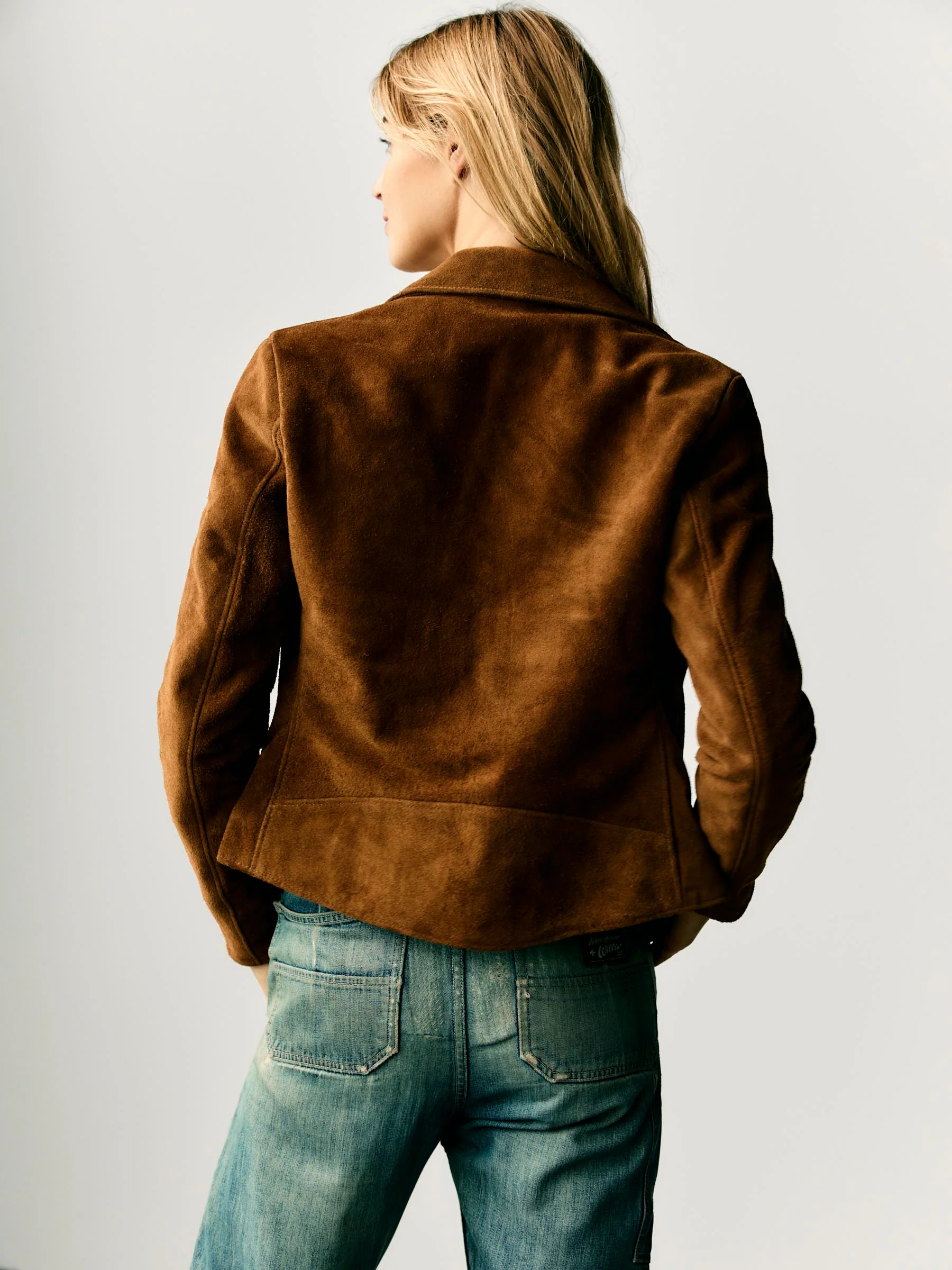 i+w x Schott NYC rough out perfecto jacket - Image 5
