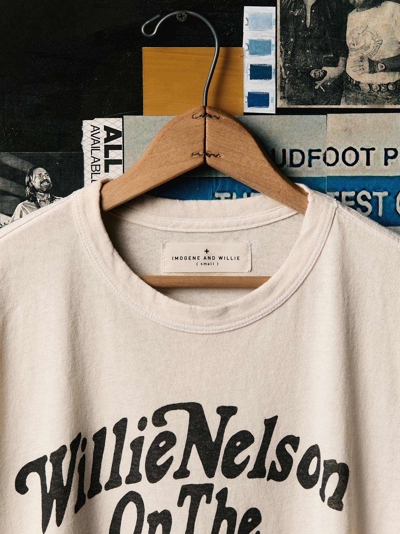 i+w x willie nelson "on the road again" tee - Image 3