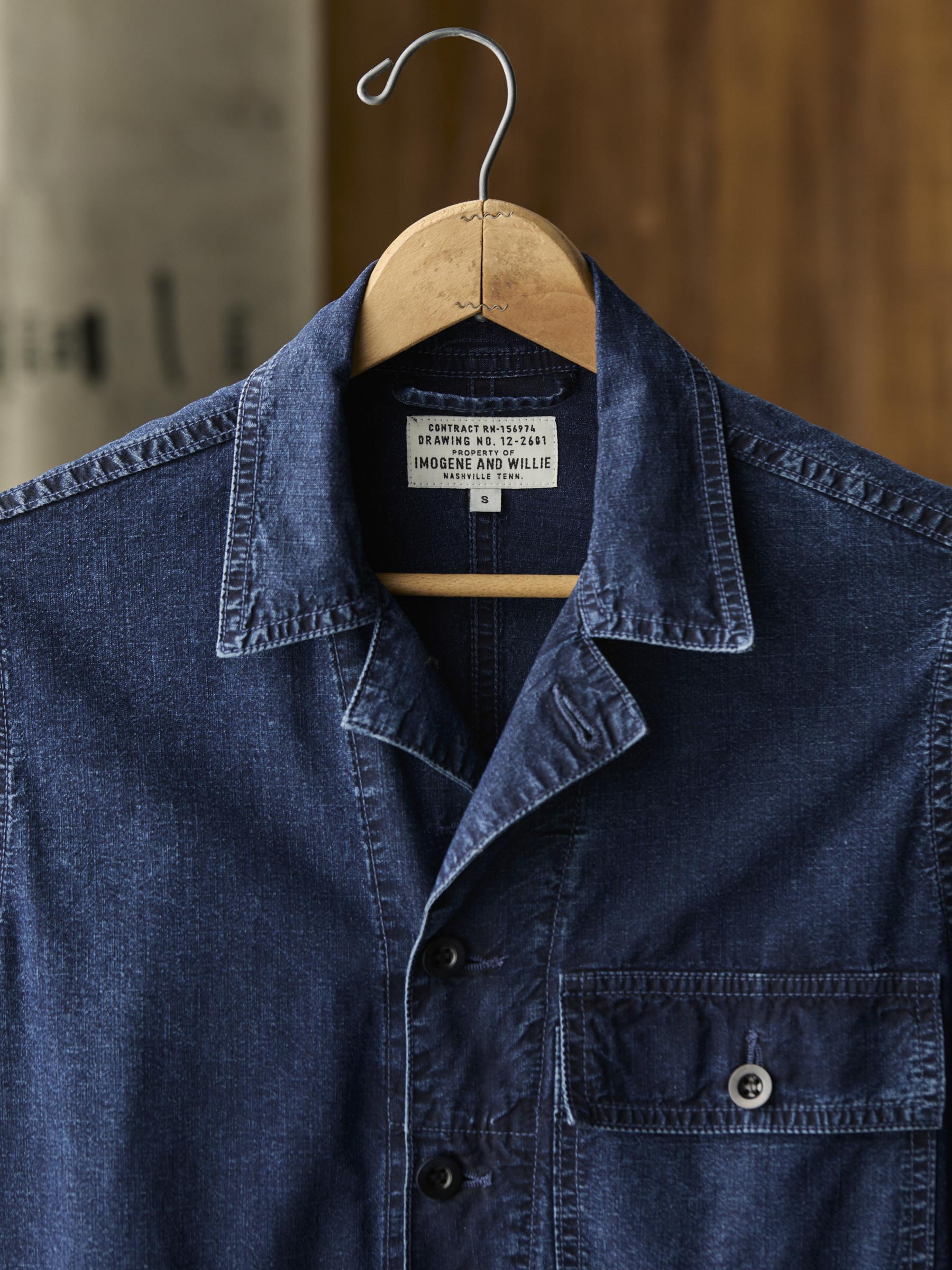 indigo ripstop coverall - Image 2