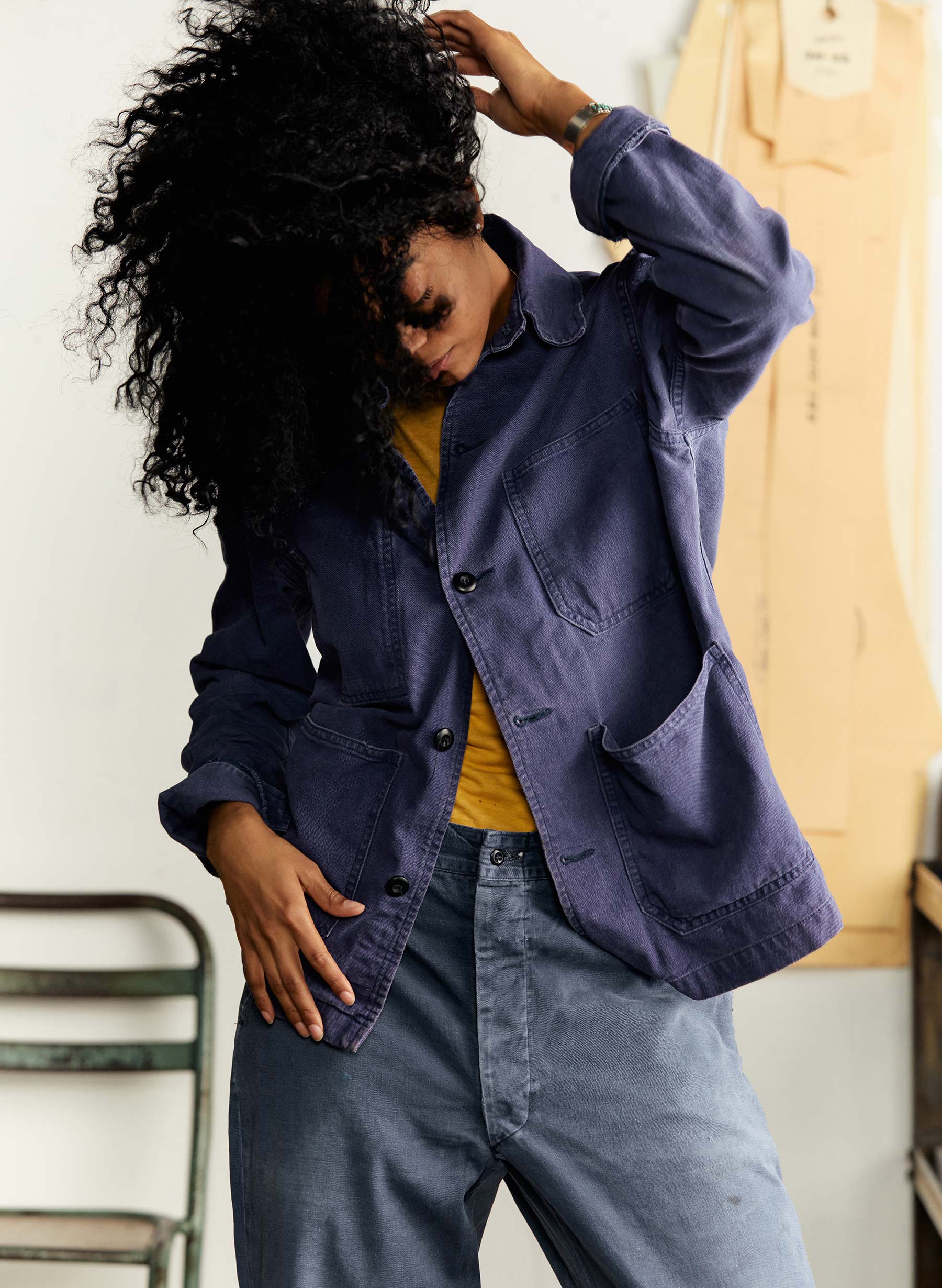 jack jacket french blue - Image 3