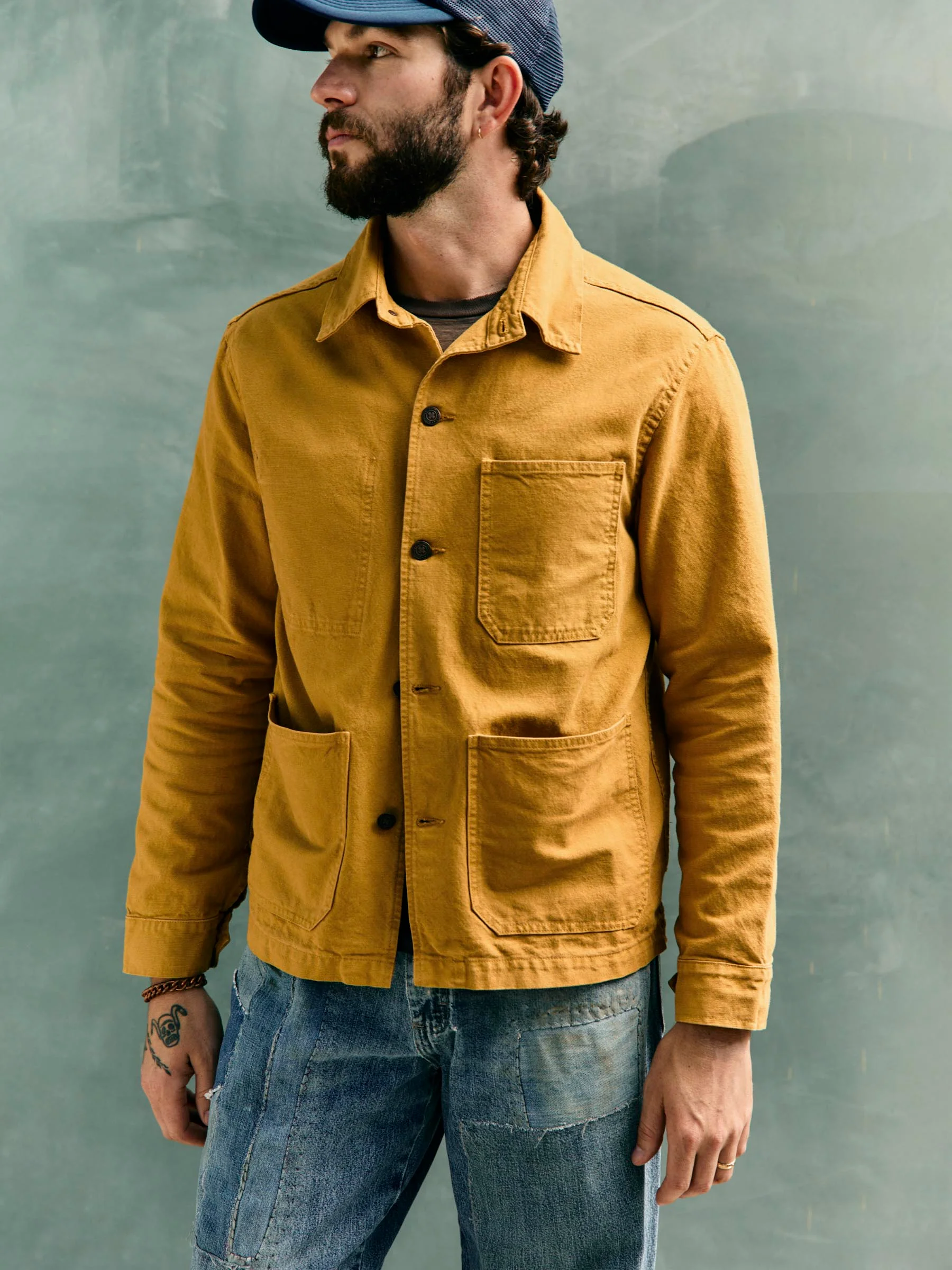 jack jacket in amber - Image 4