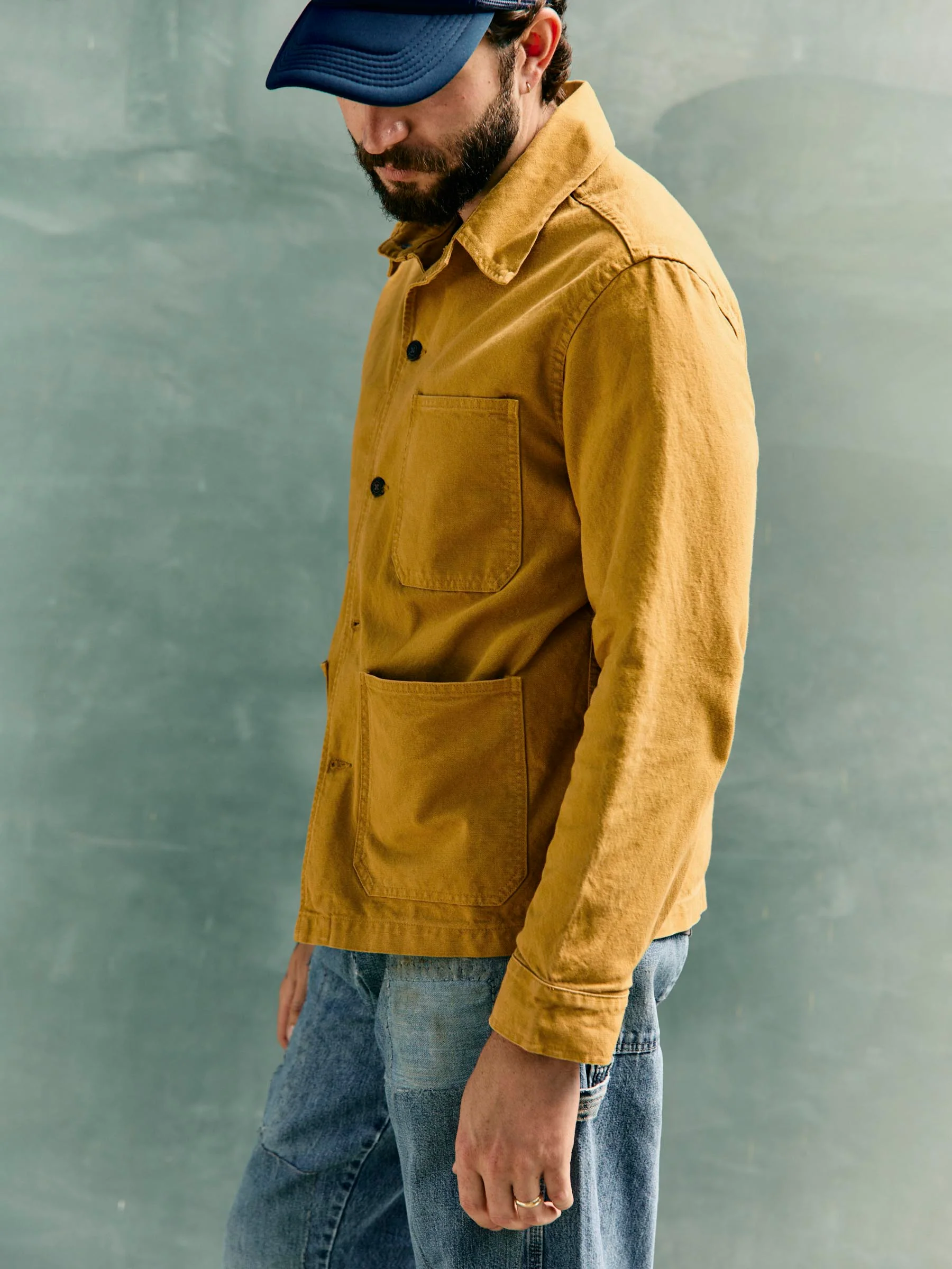 jack jacket in amber - Image 7