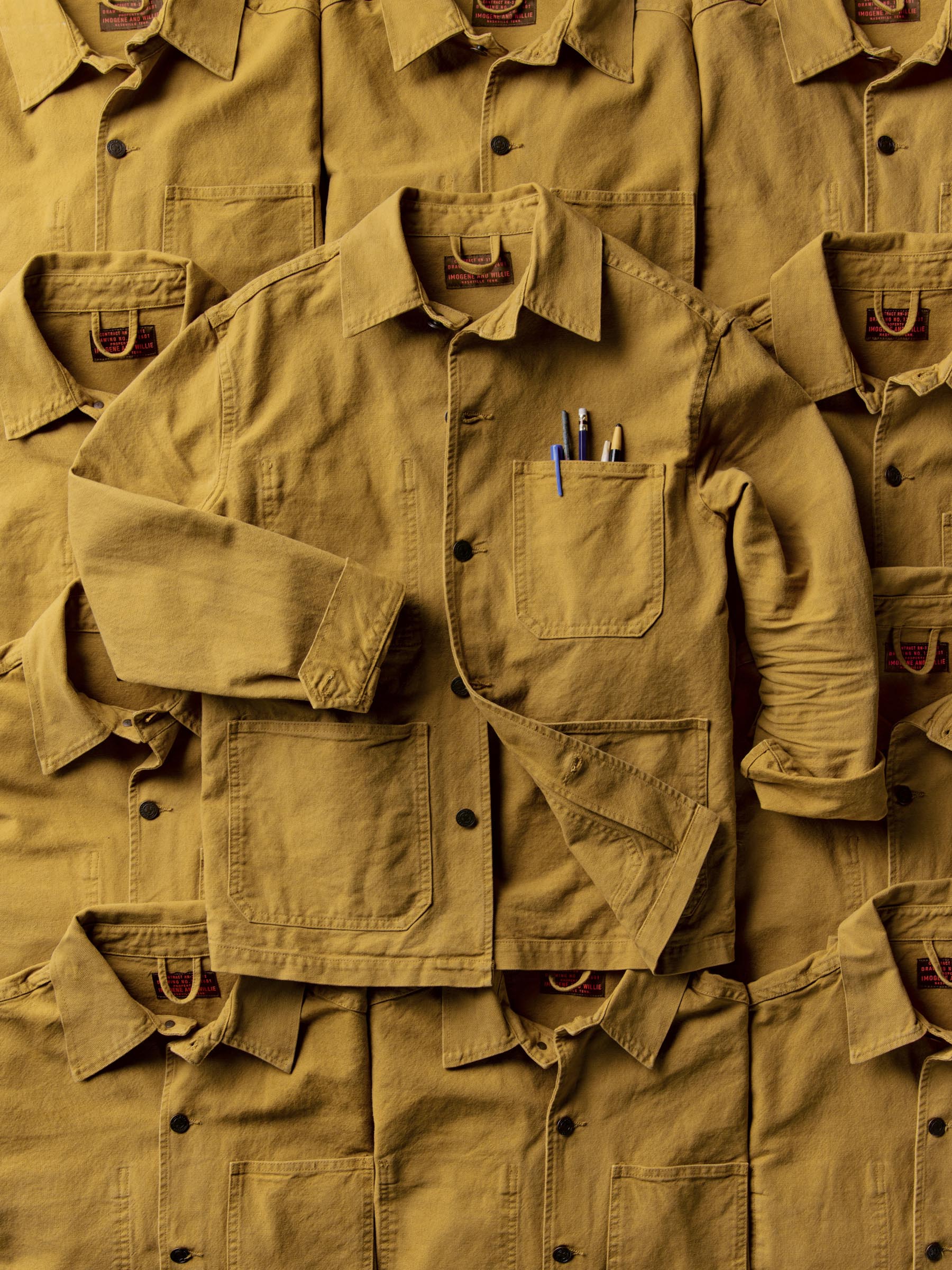 jack jacket in amber - Image 5