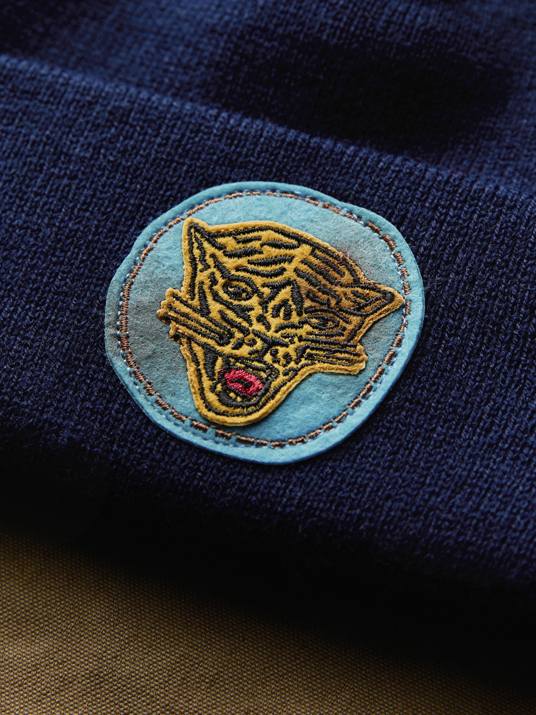 knit "jack knife" watch cap - Image 2