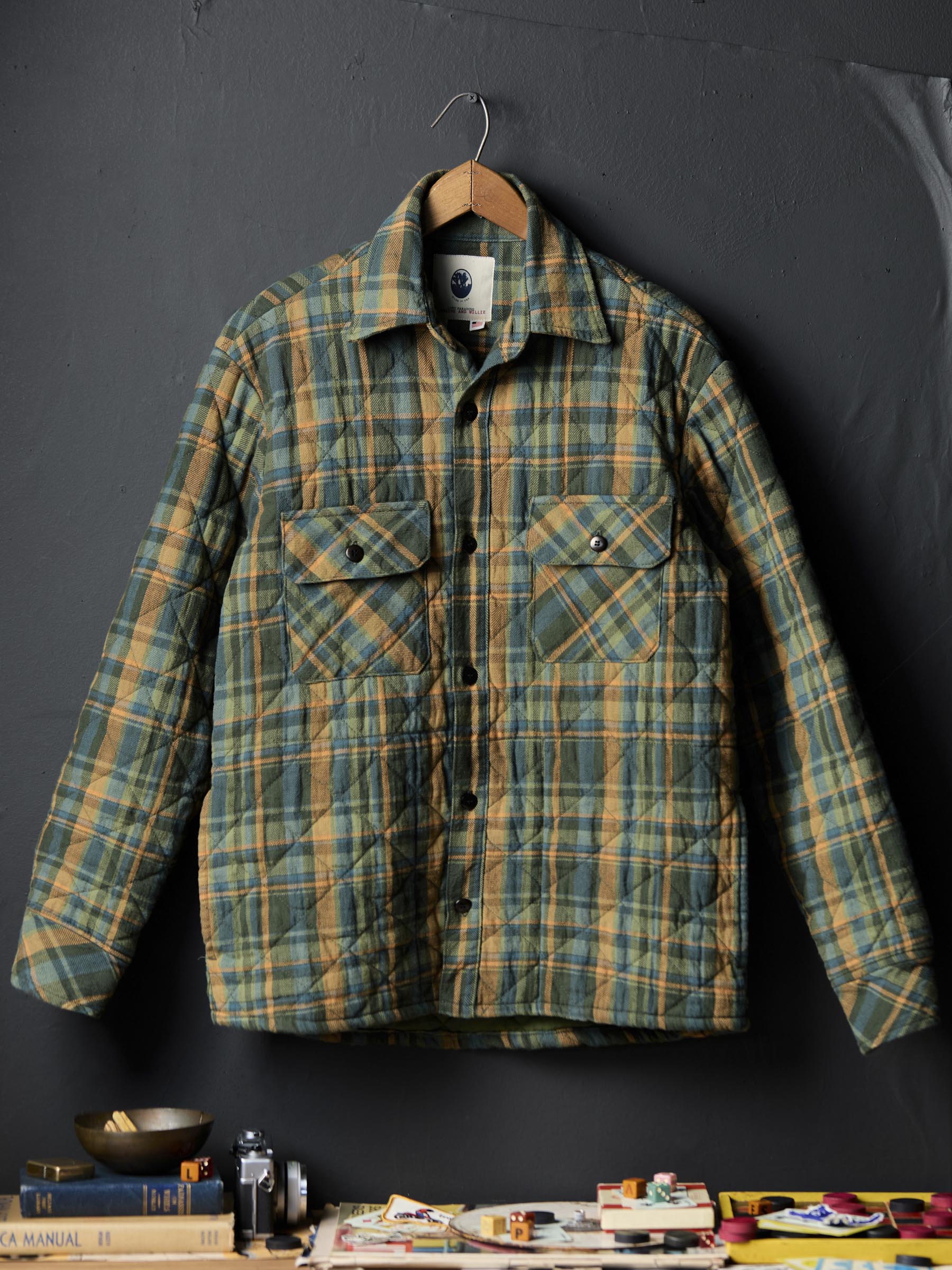 larkin quilted shirt jacket - Image 3