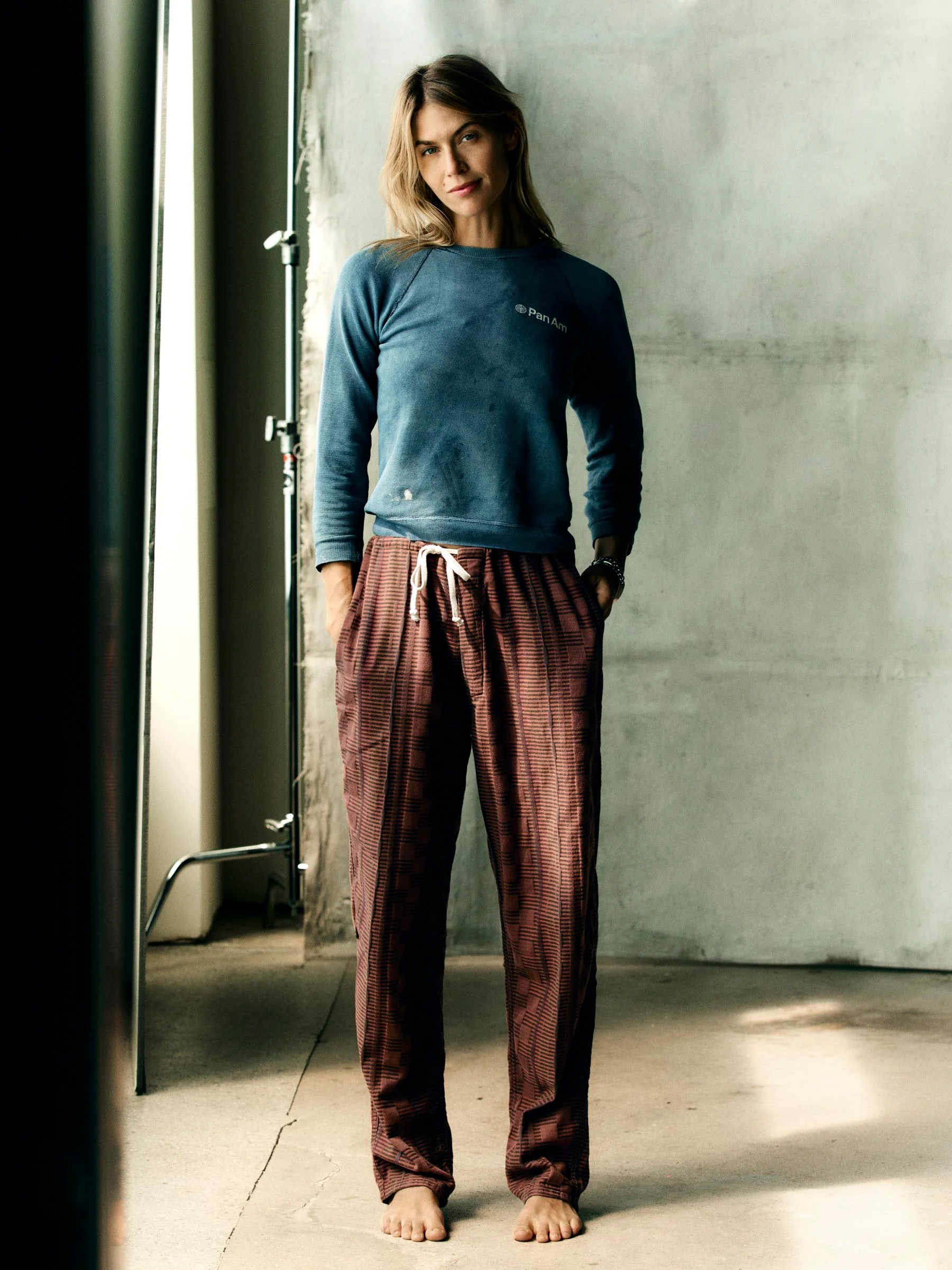 lounge pant in mojave jacquard - Image 7