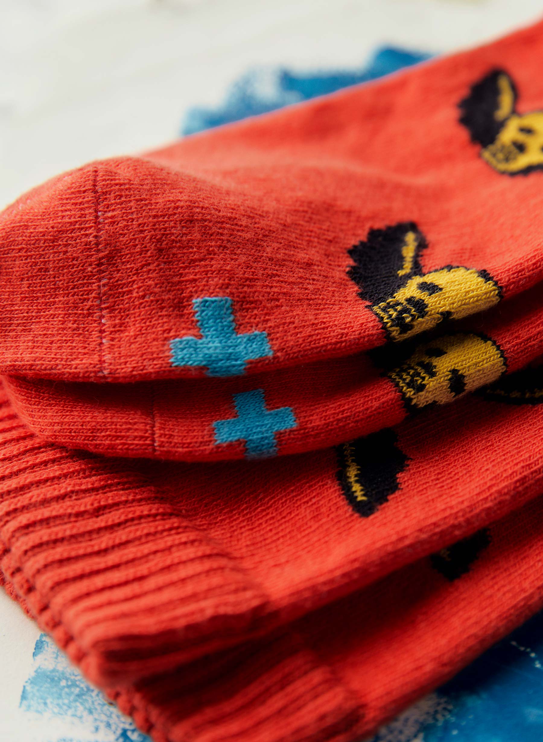 not today sock in poppy - Image 4