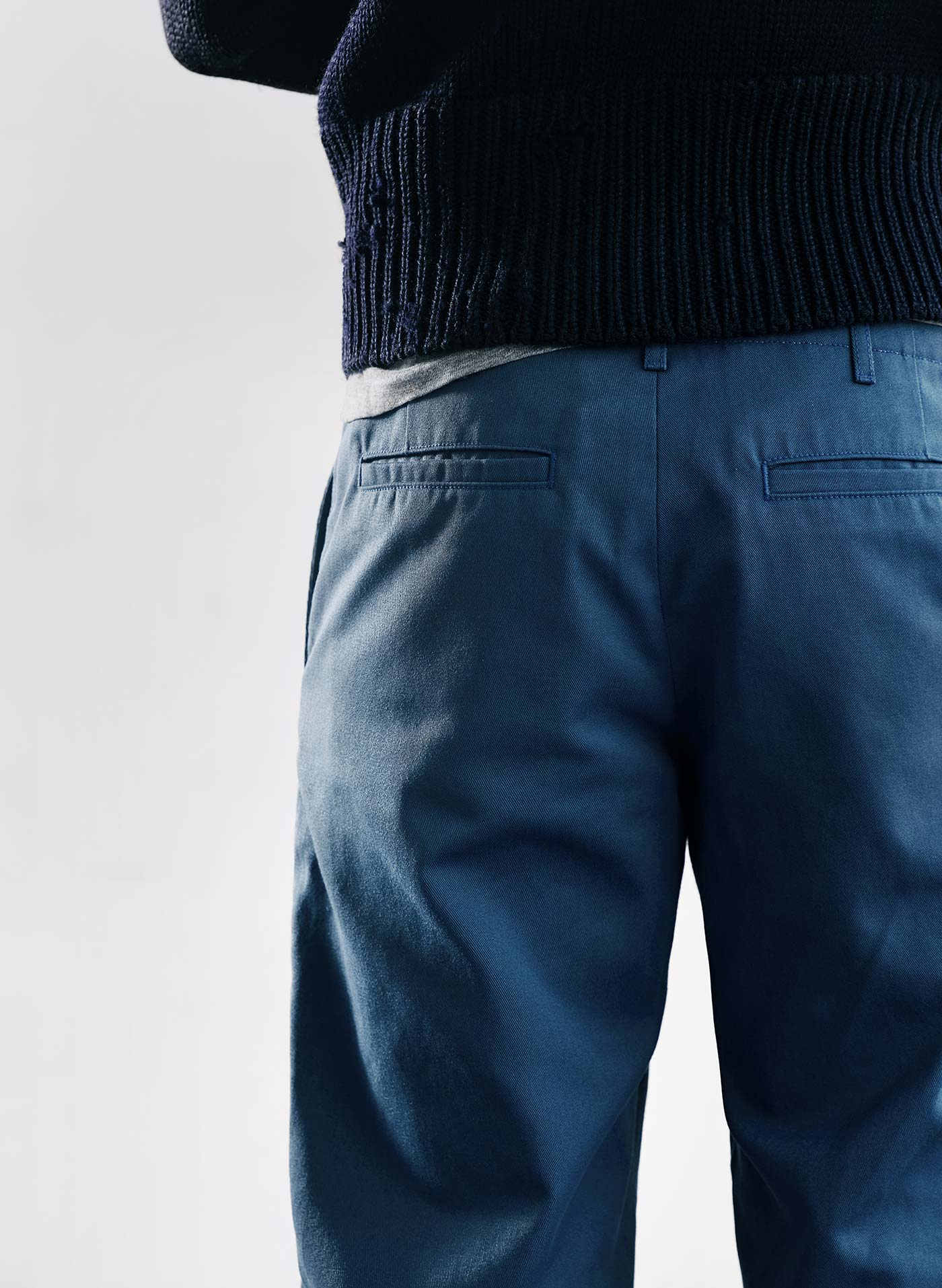 oceanside relaxed pant in postman blue - Image 6