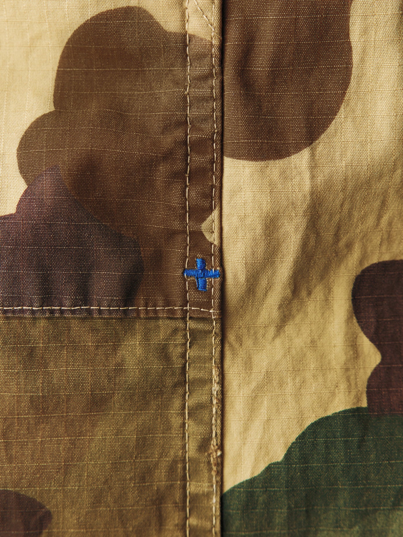 oliver military trouser in painted camo - Image 6