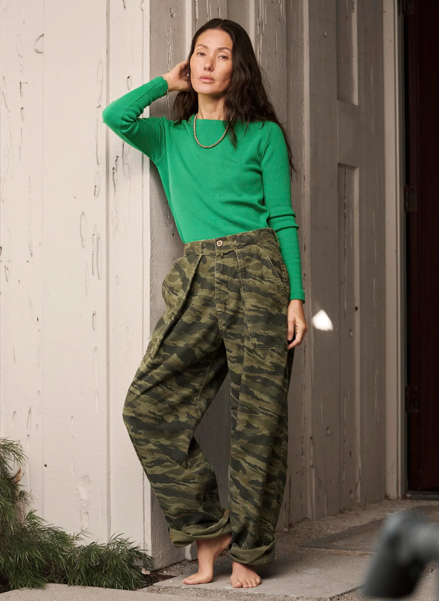 service trouser in brushstroke camo - Image 3