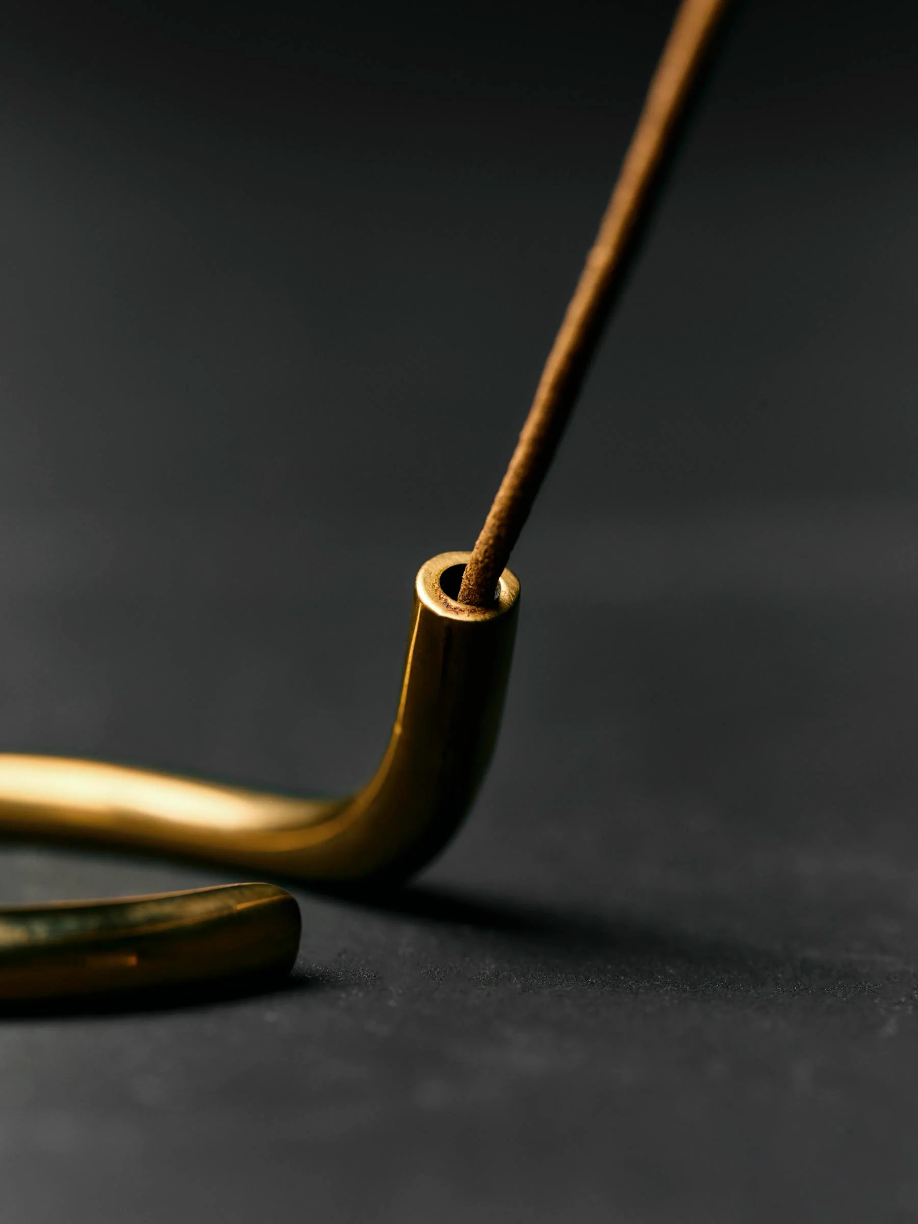 subtle bodies brass incense holder - Image 4
