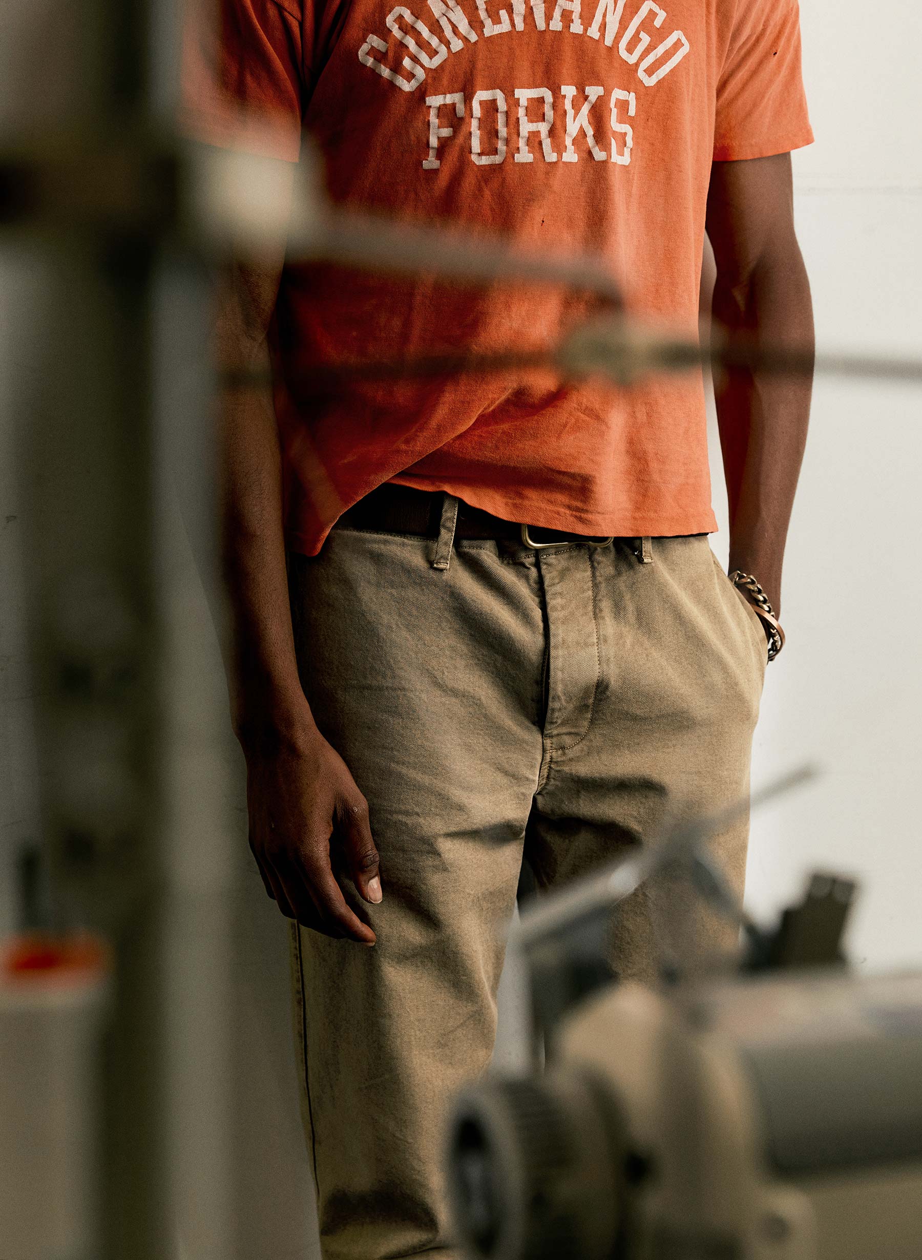 all american chino in field tan - Image 10