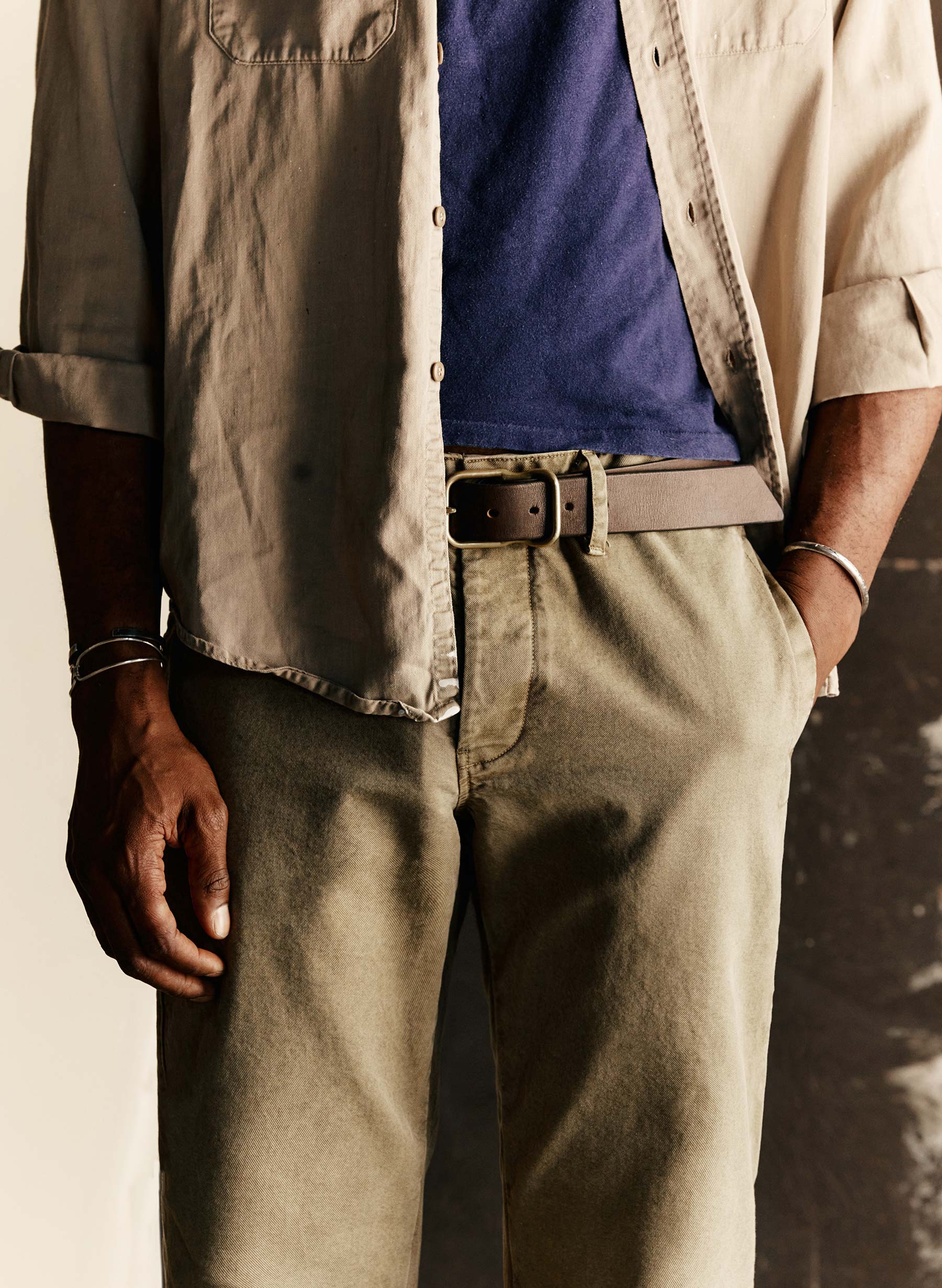 all american chino in field tan - Image 3