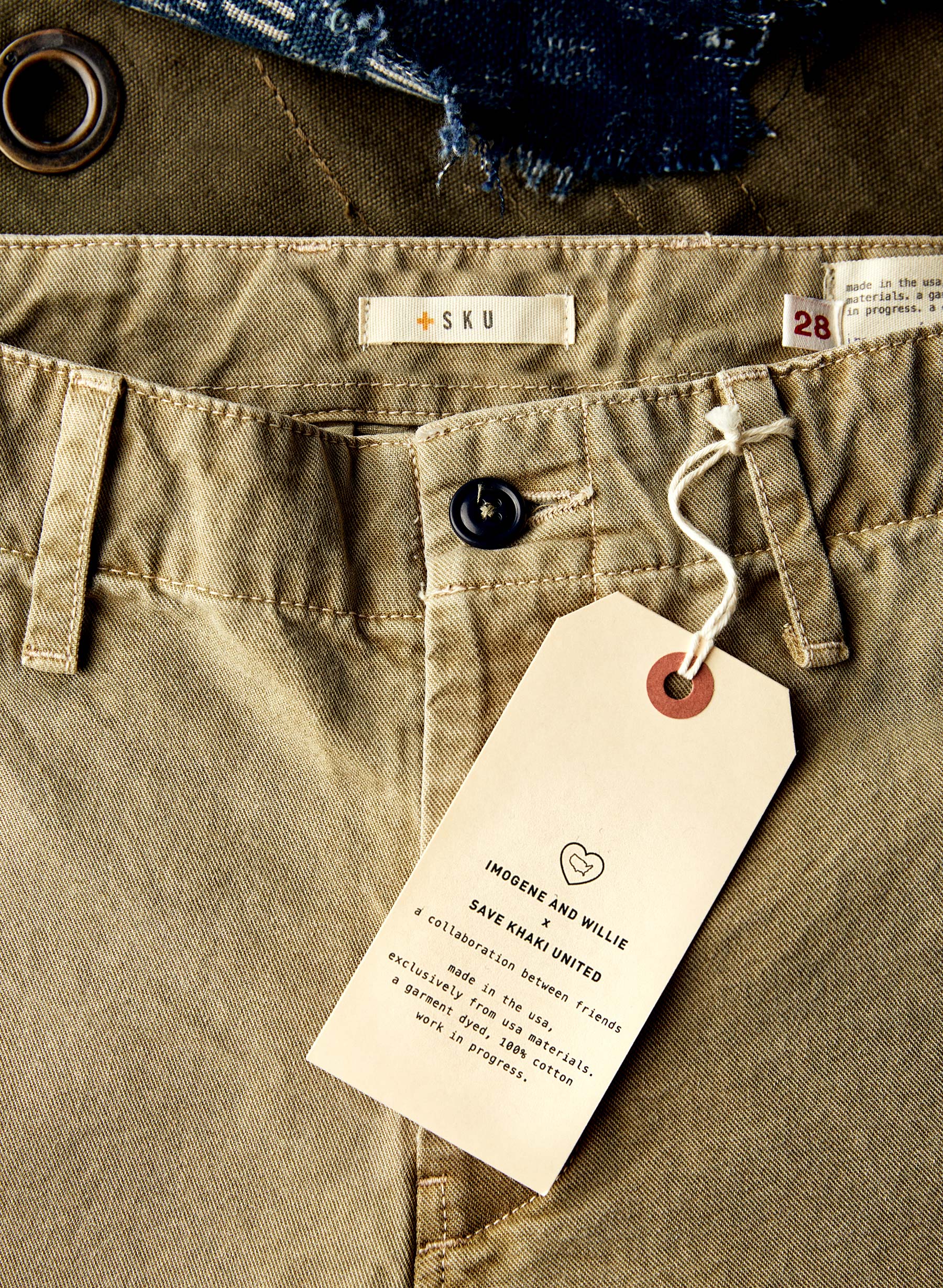all american chino in field tan - Image 9