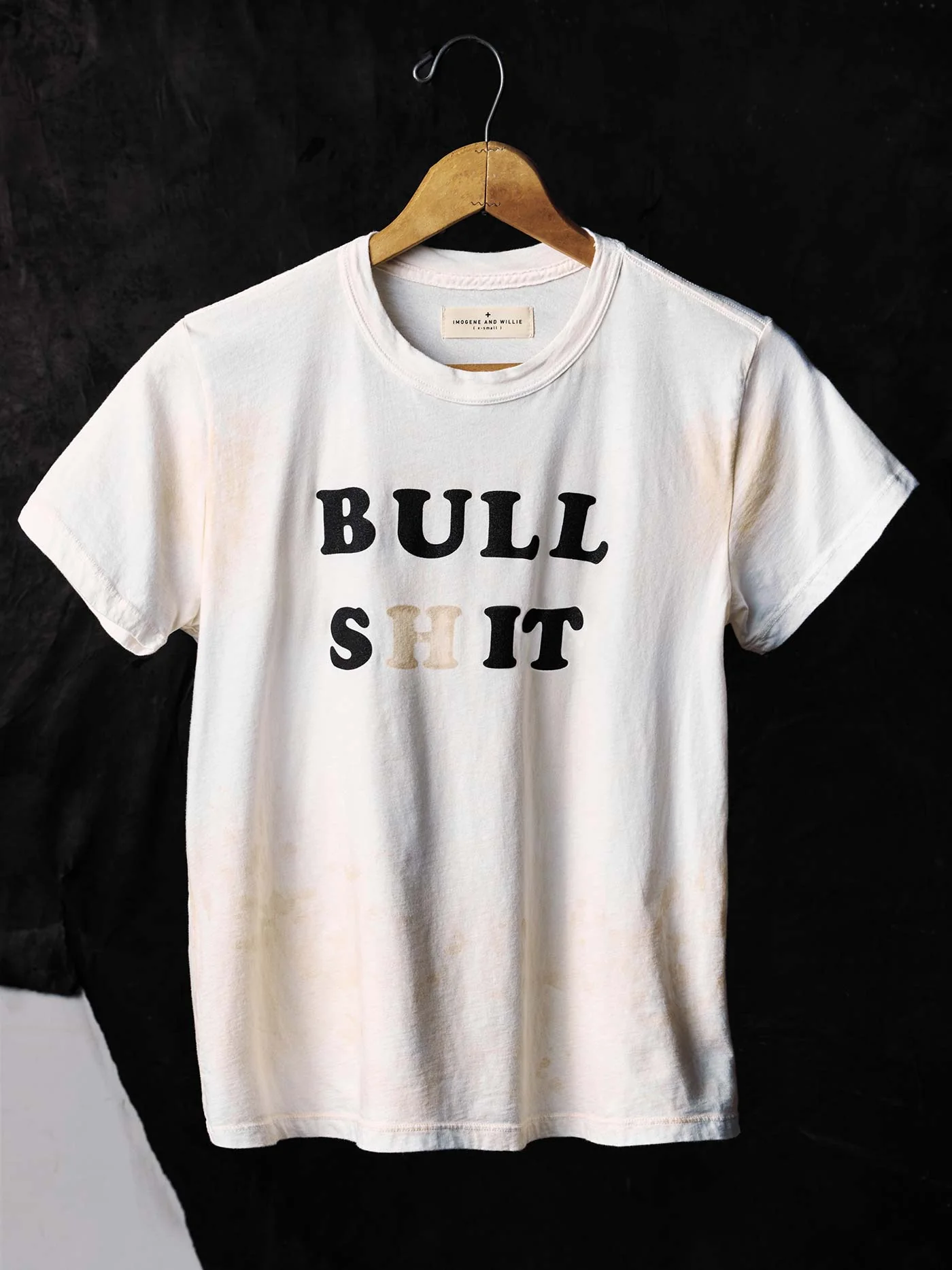 the "bs" tee