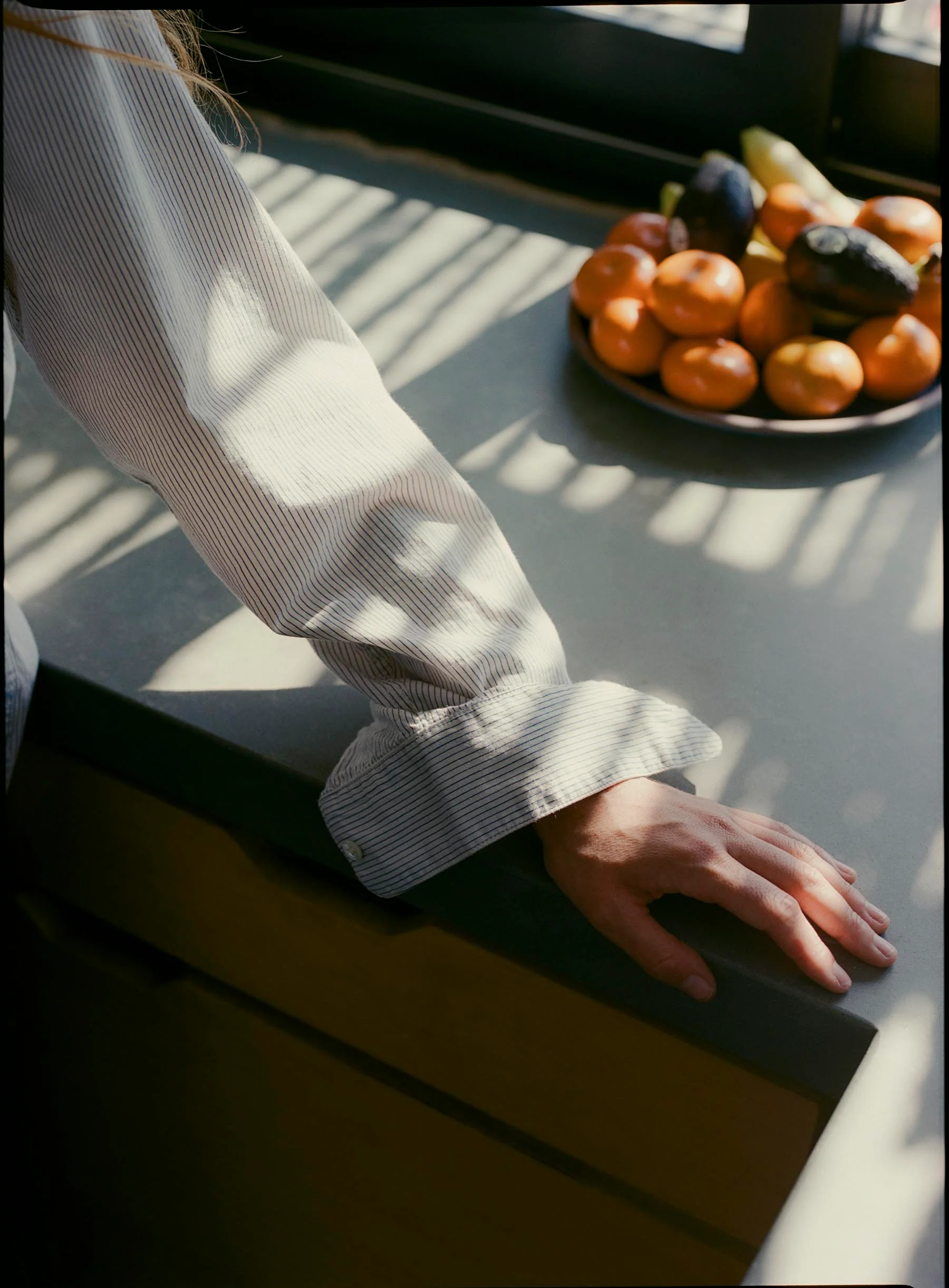 clyde striped cotton button up - Image 3