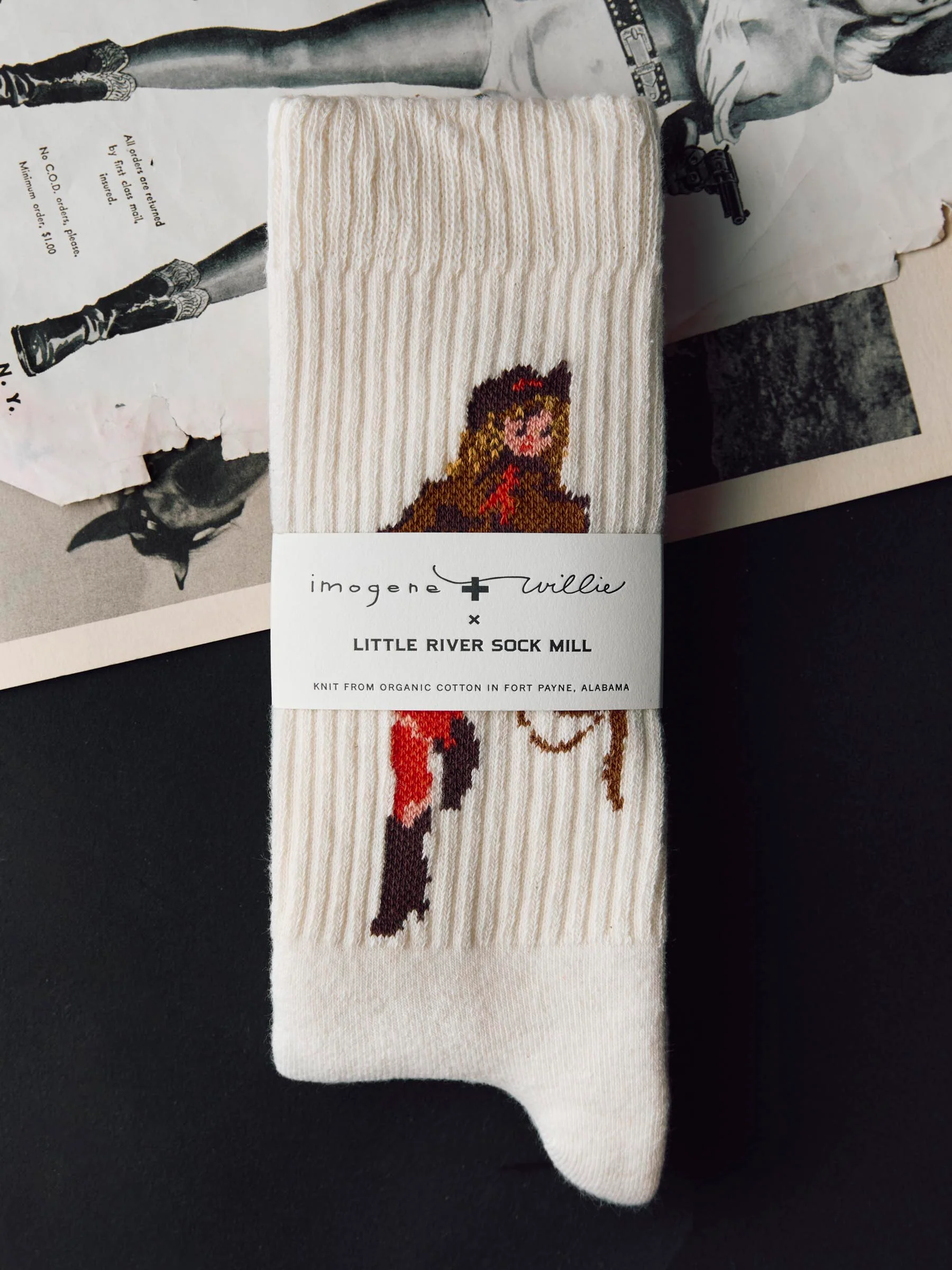 the "cowgirl" sock - Image 2