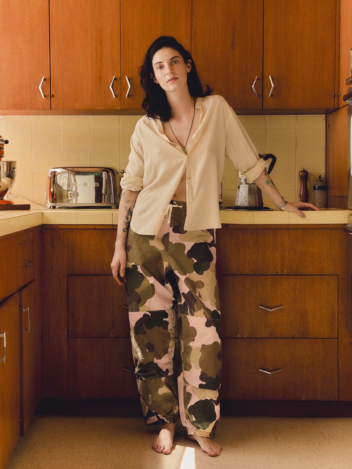 the flight pant in painted camo - Image 7