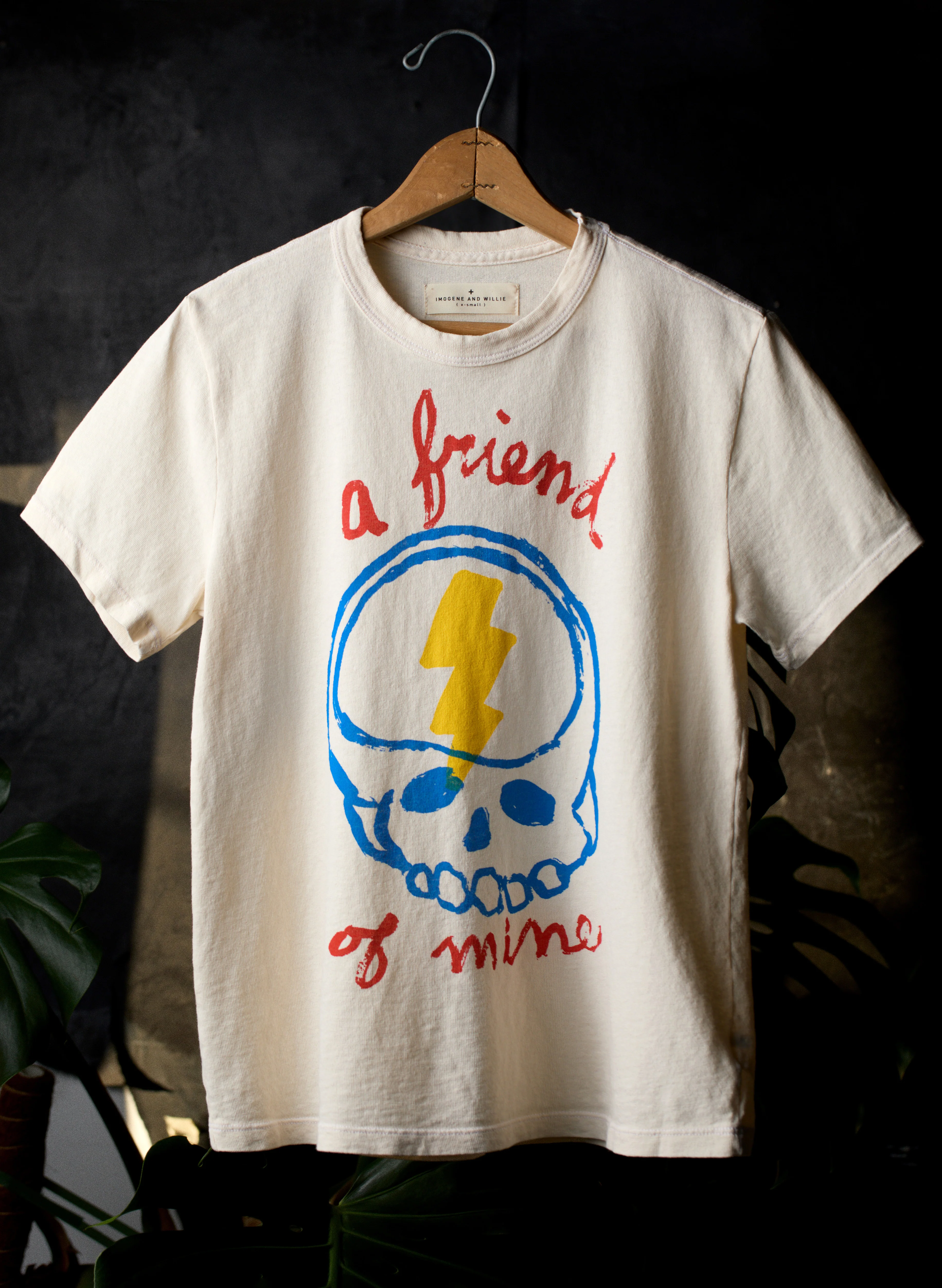 the "friend of mine" tee